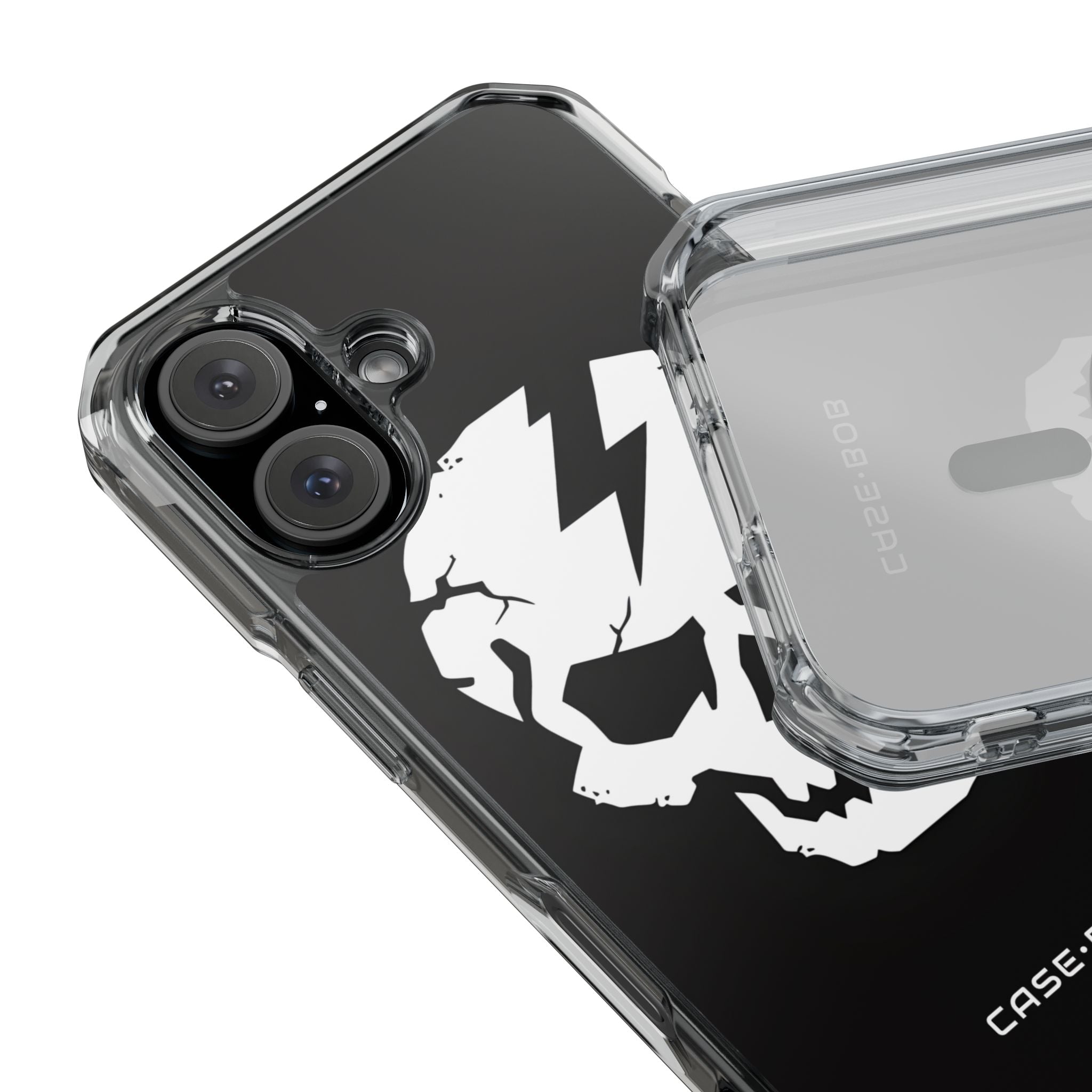 Lightning Skull iPhone 16 Case - Impact - CASE•BOB