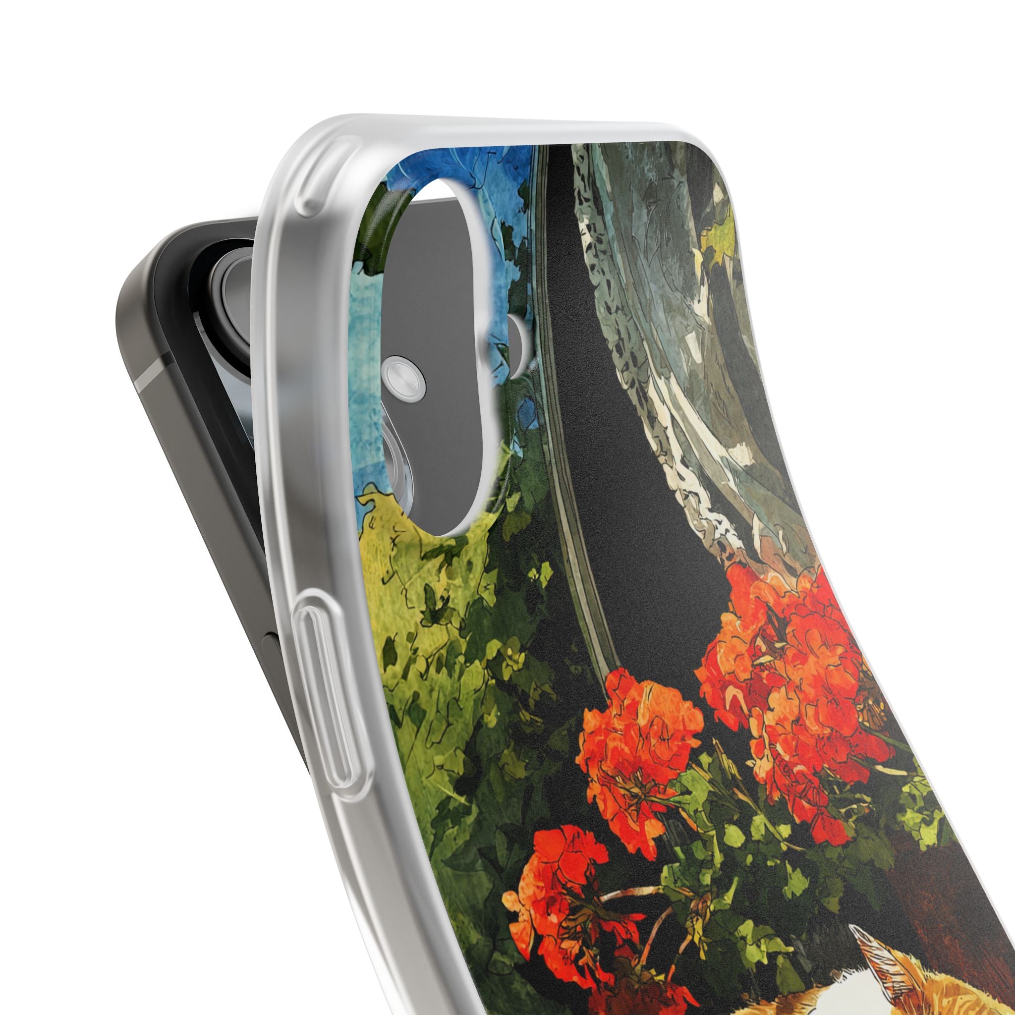 Sleeping Ginger Bloom · Soft Hoesje voor iPhone