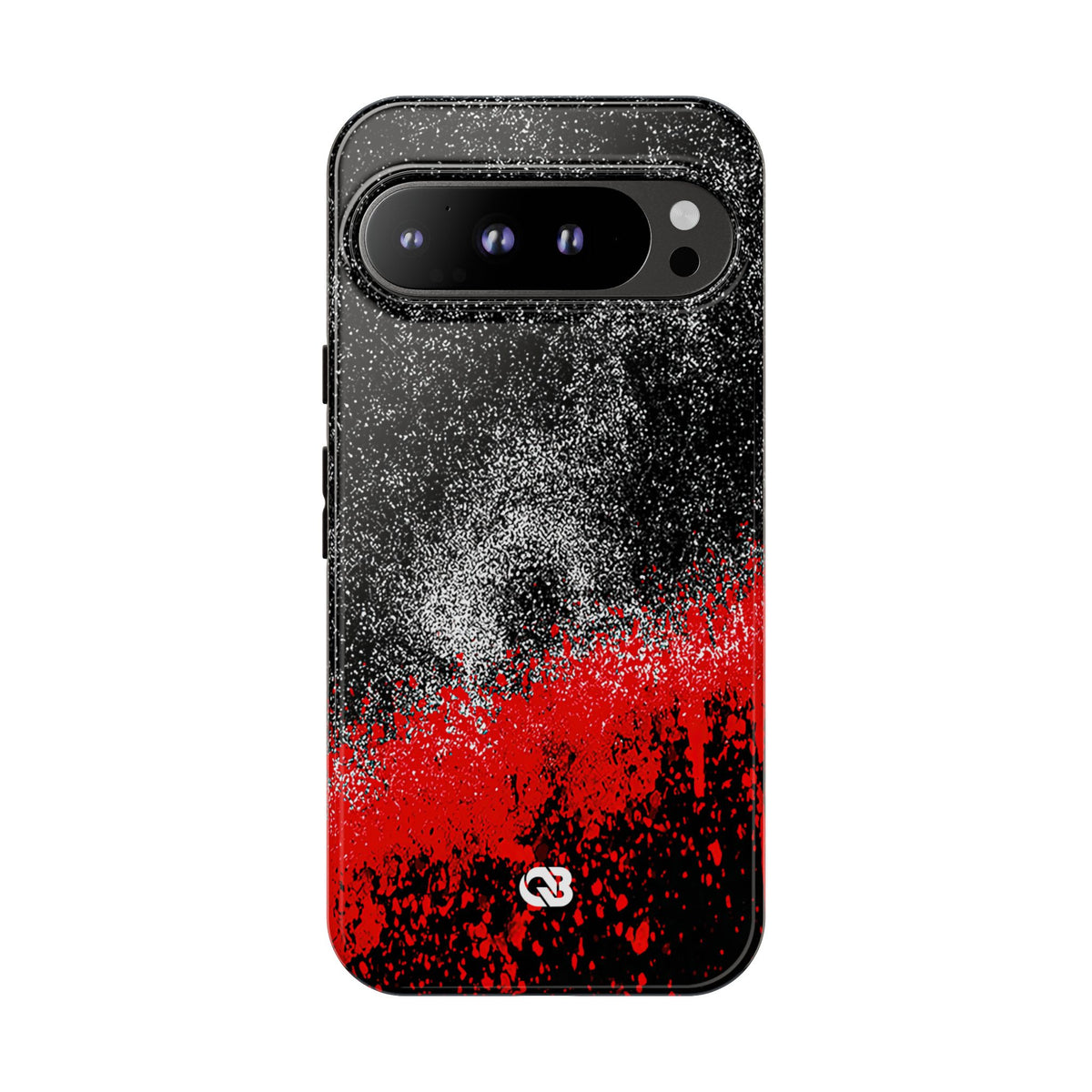 Crimson Noir Drip · Tough Phone Case for Pixel · Black