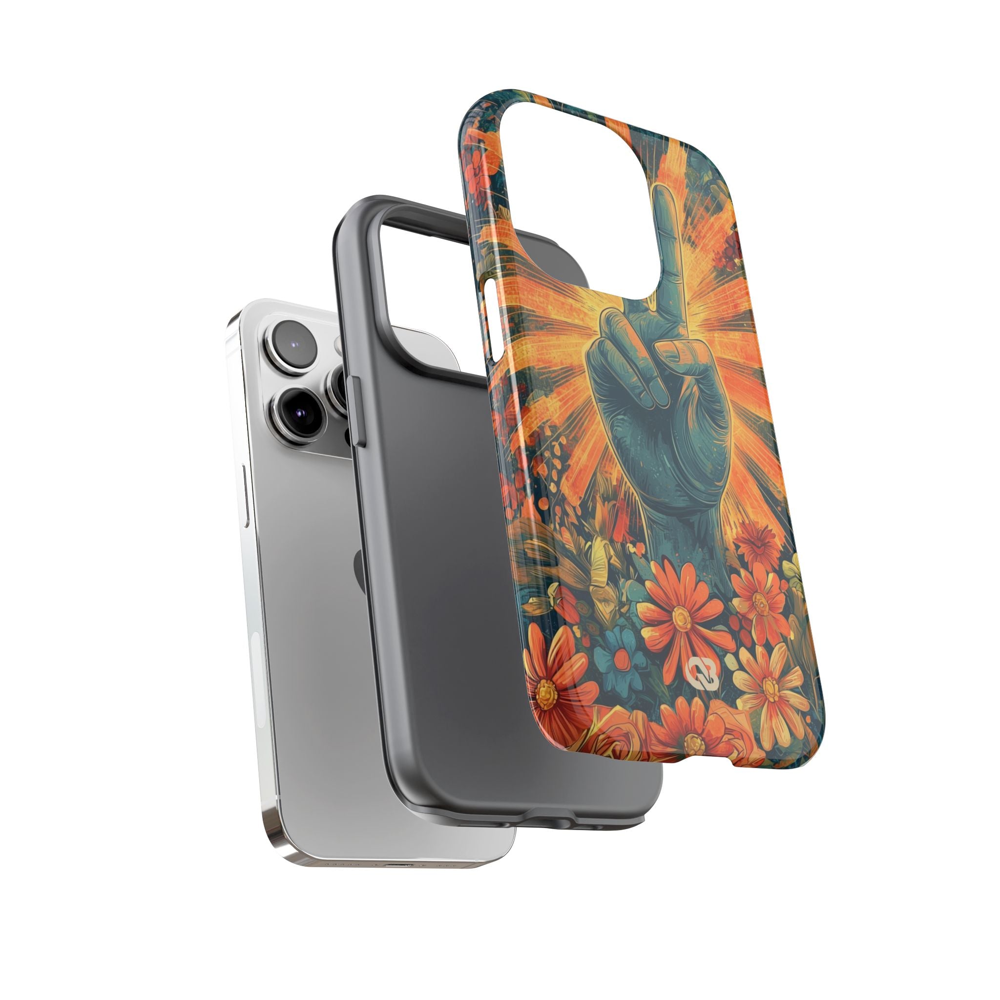 Radiant Peace Bloom · Tough Phone Case for iPhone
