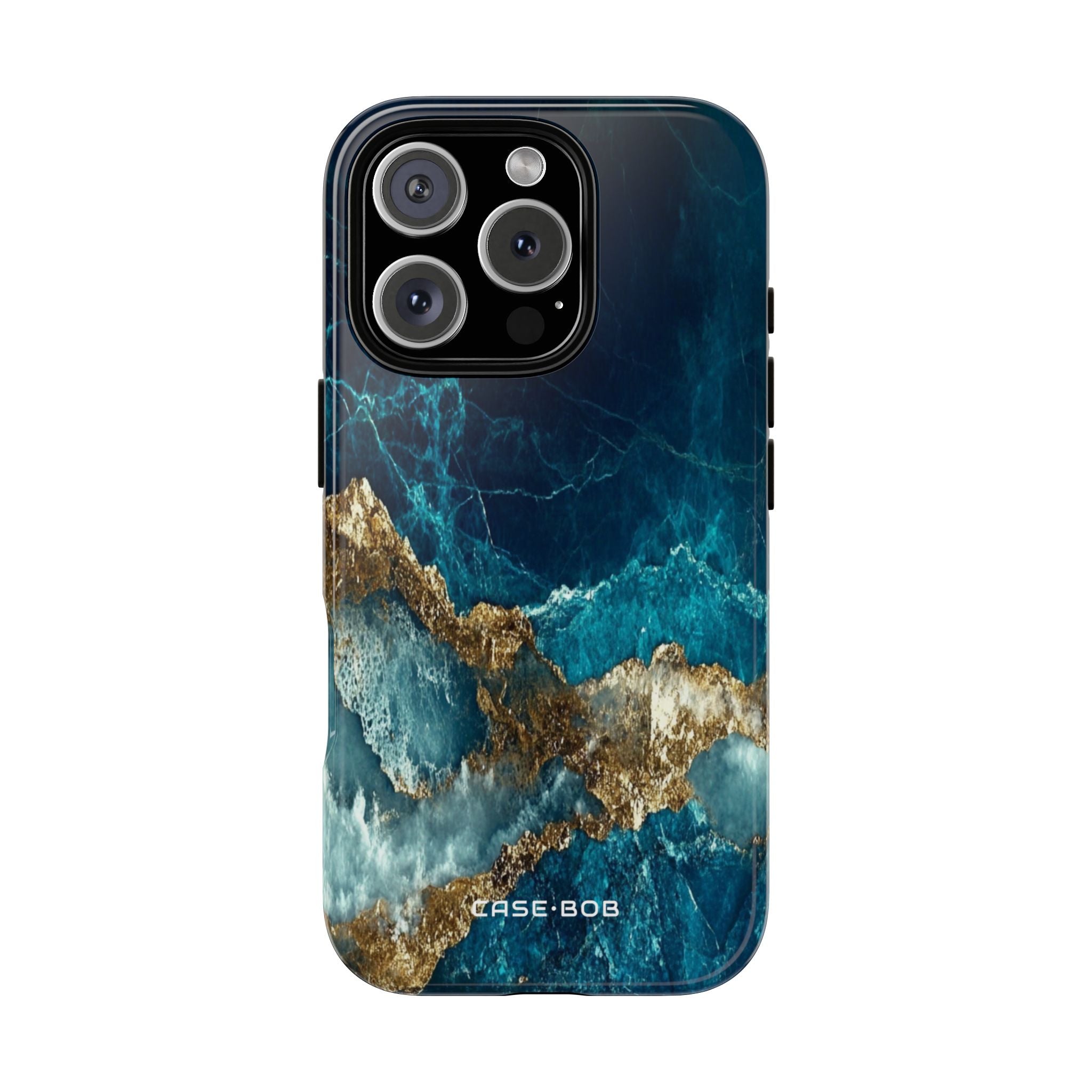 Golden Veins iPhone 16 Pro Case - Tough
