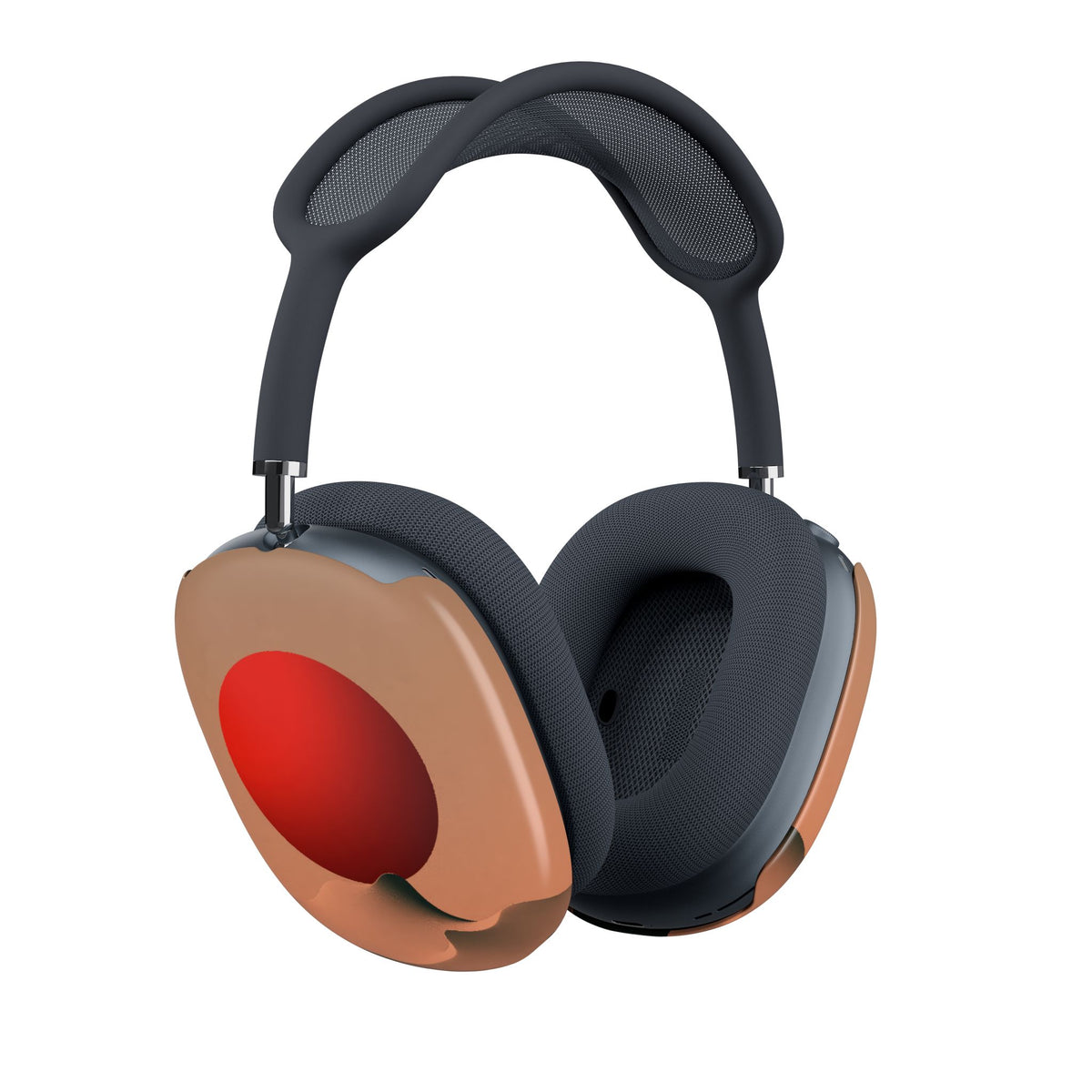 Crimson Sol Ridge · Hard Case for AirPods Max · Red