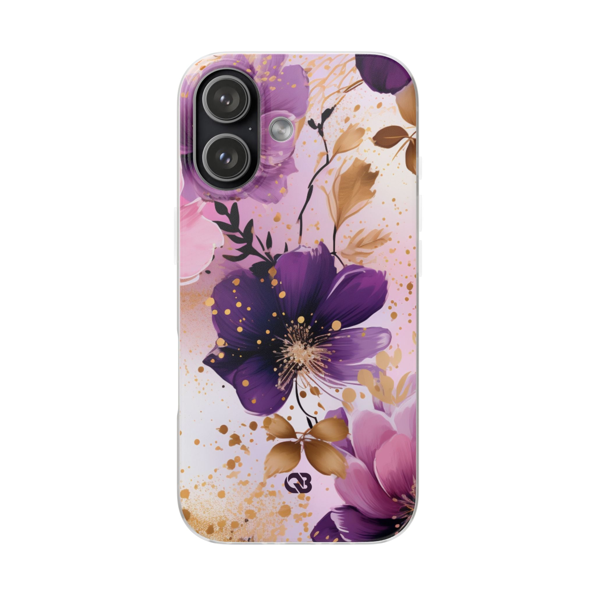 Gilded Violet Bloom · Soft Handyhülle für iPhone