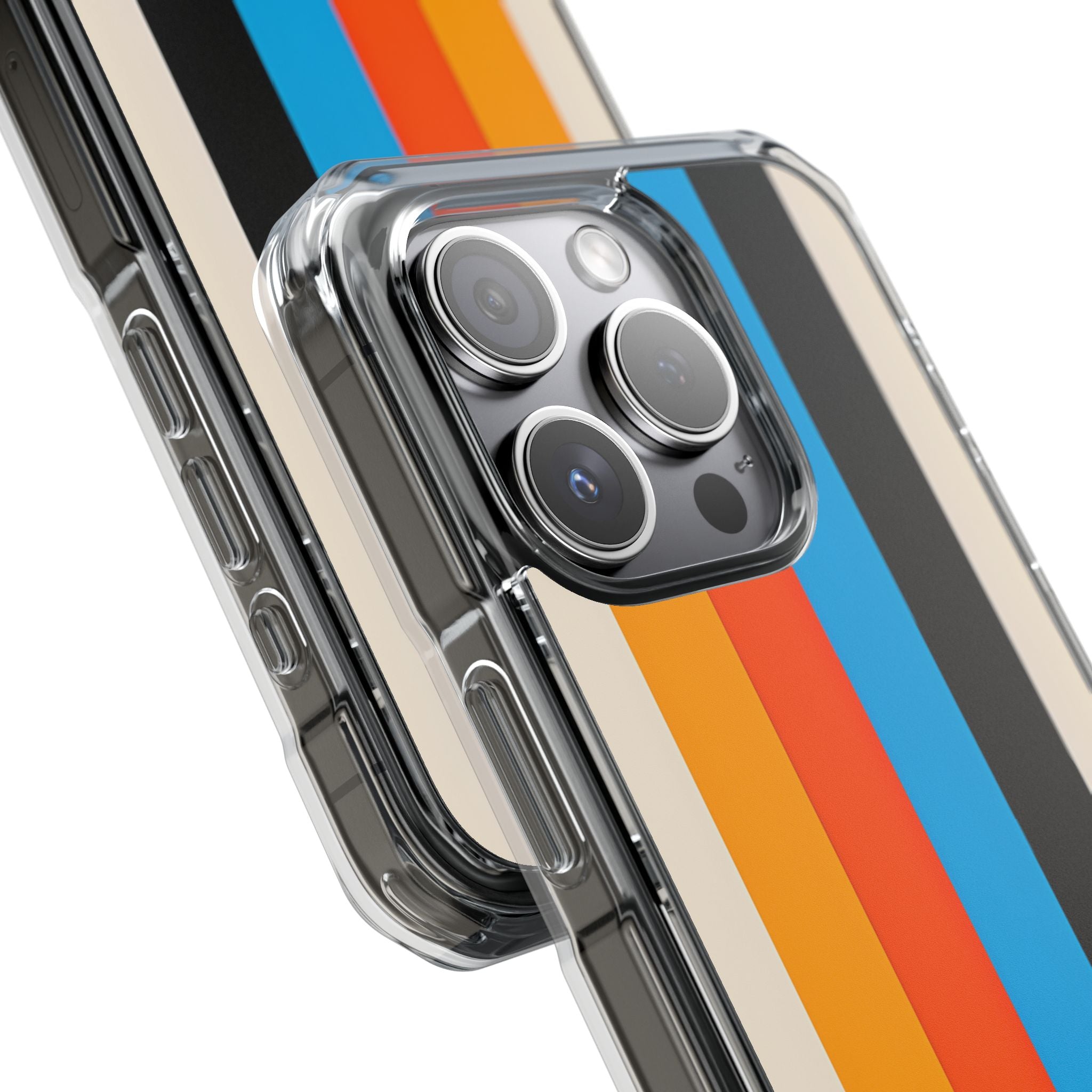 Levendige Streep Harmonie iPhone 15 Pro Case - Impact