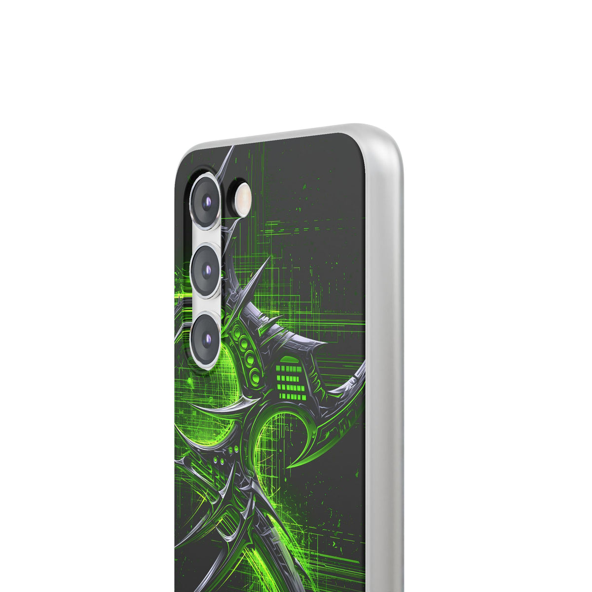 Cyber Sigil Grid · Lite Phone Case for Samsung · Green