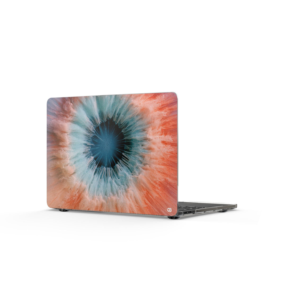 Radiant Aura Core · Clear Hard Case for MacBook · Orange