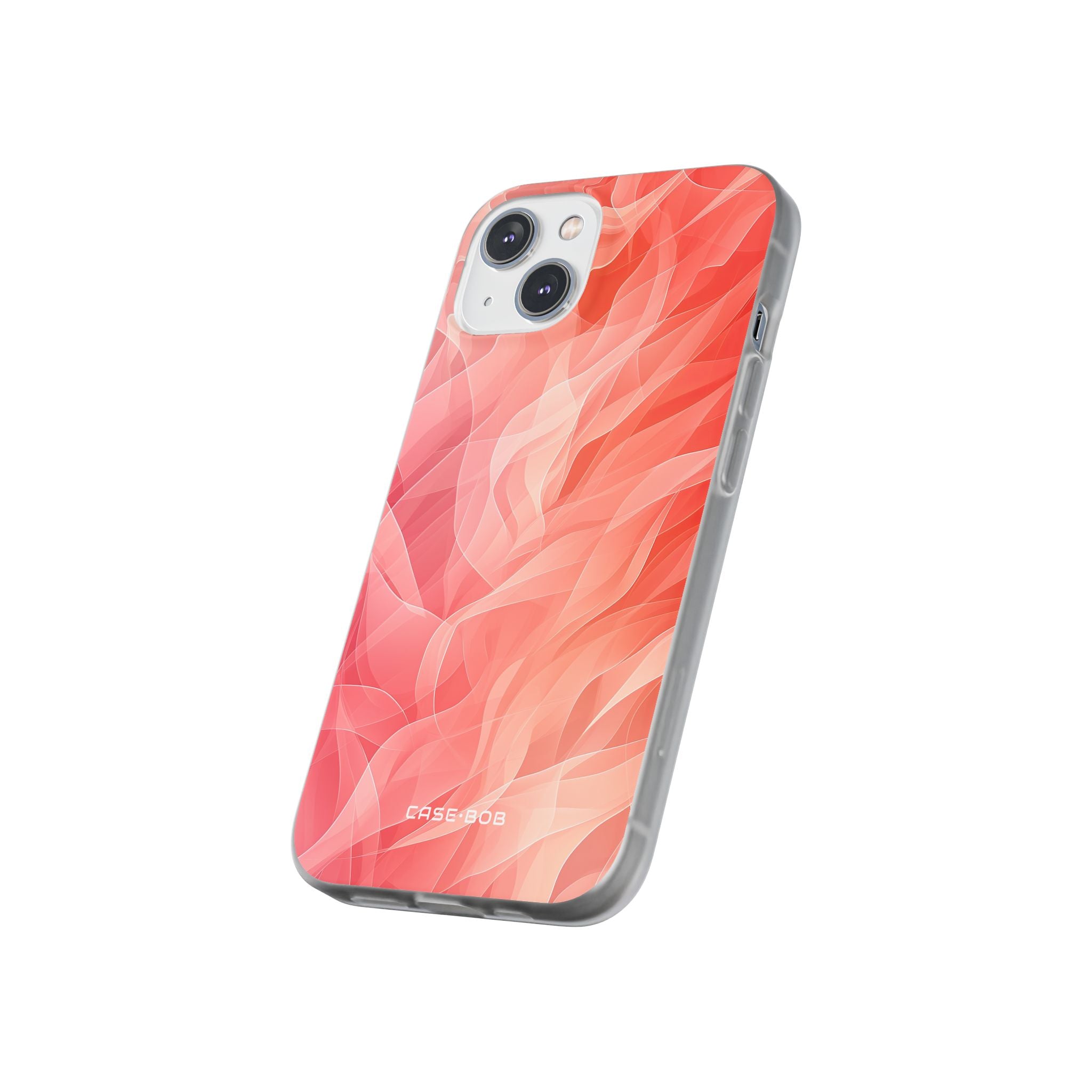 Peach Wave Drift iPhone 14 Case - Soft