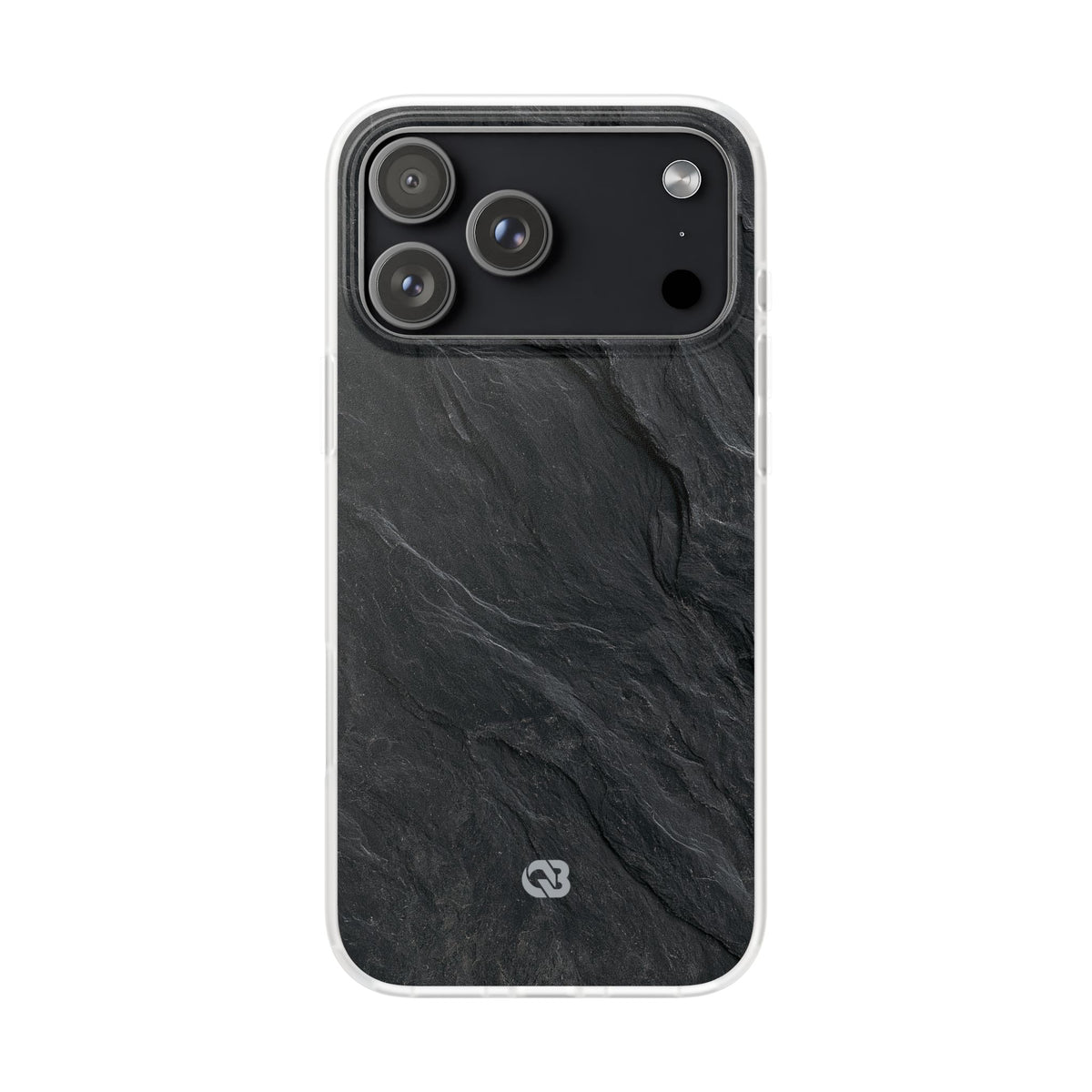 Black Lite Phone Case for iPhone - Midnight Slate Ridge