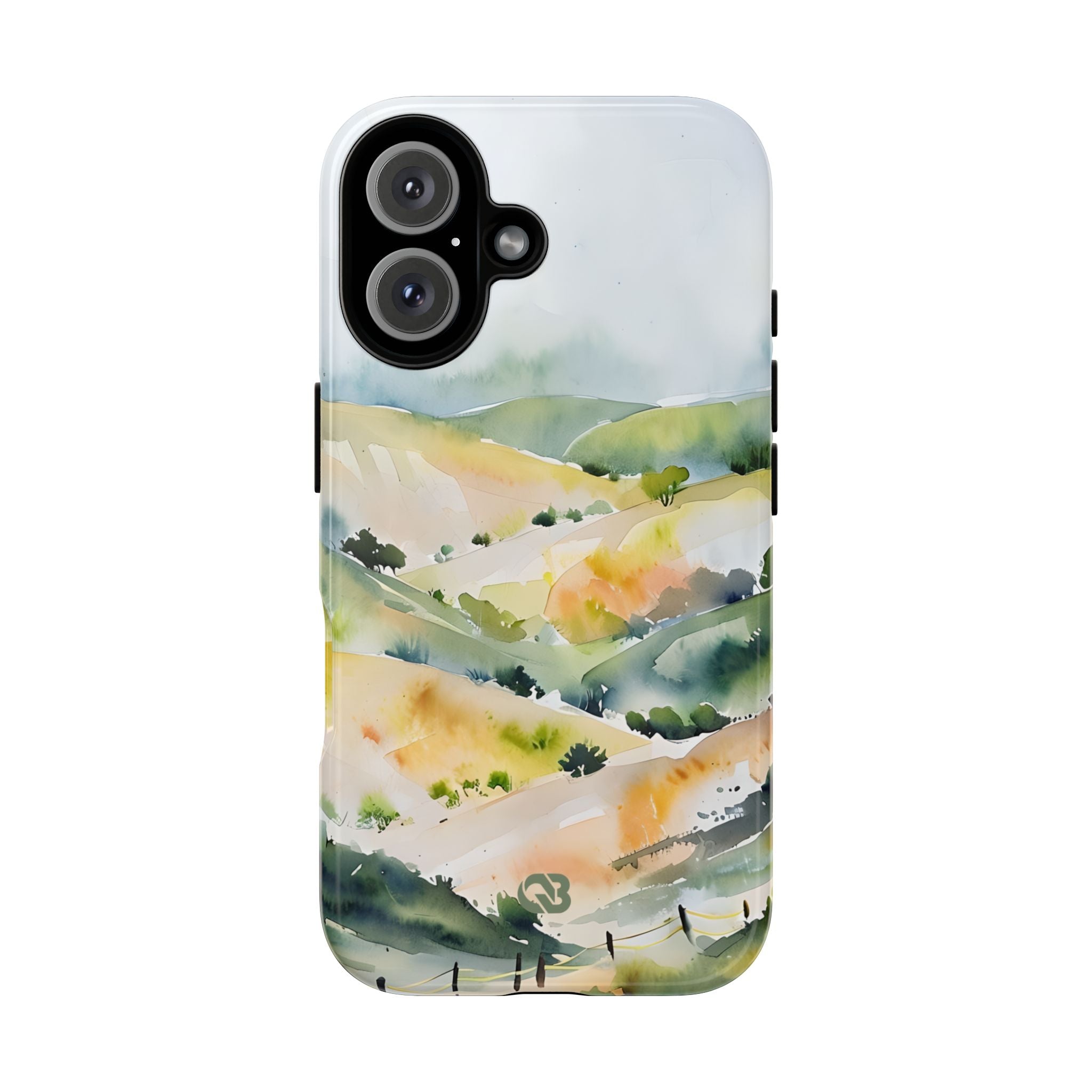 Verdant Mist Valleys · Tough Phone Case for iPhone