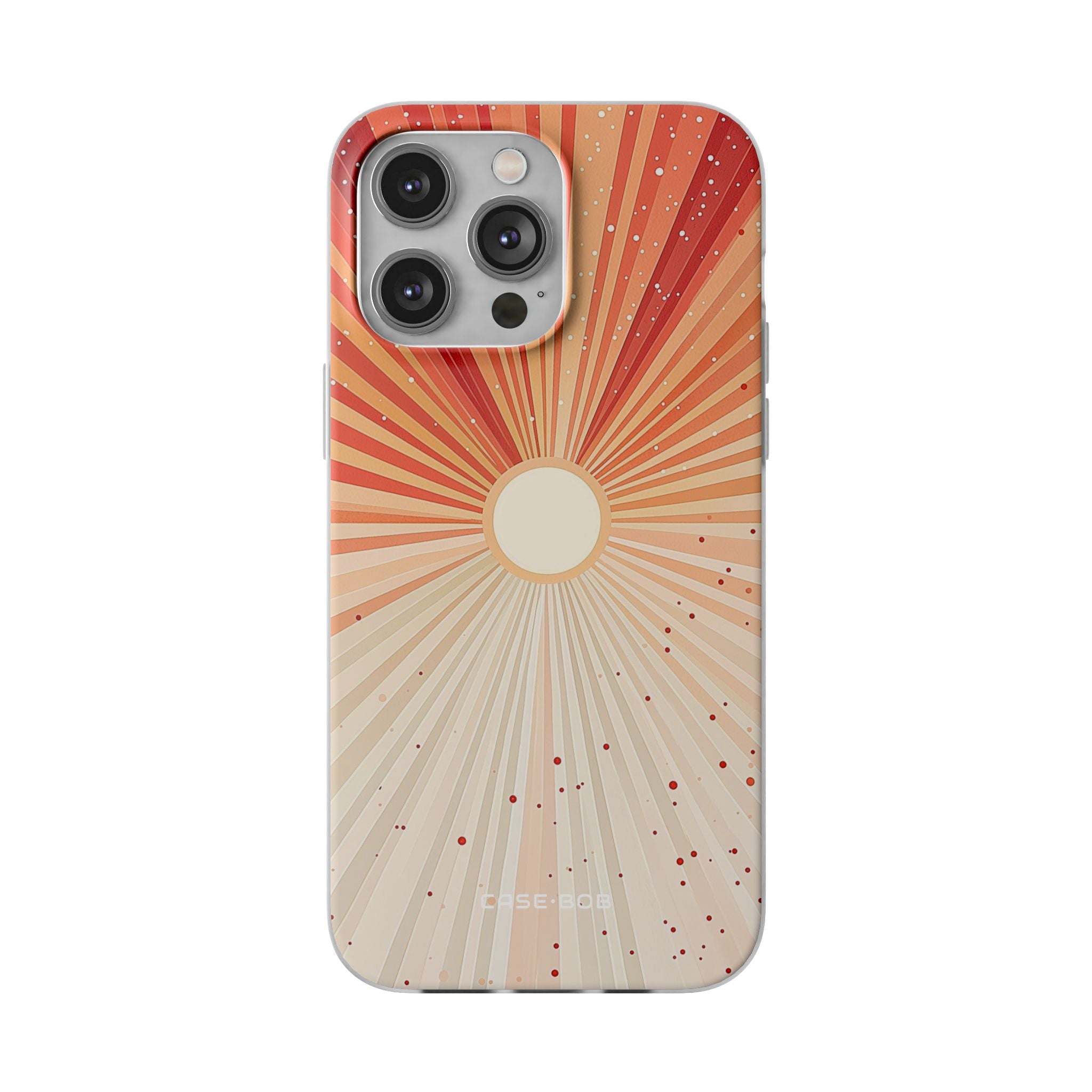 Solar Bloom iPhone 14 Pro Max -pehmeä suojakotelo