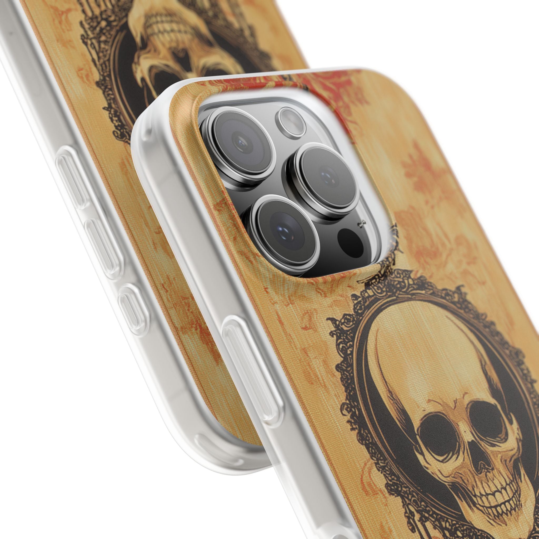 Skull Vedhæng iPhone 16 Pro Cover - Soft
