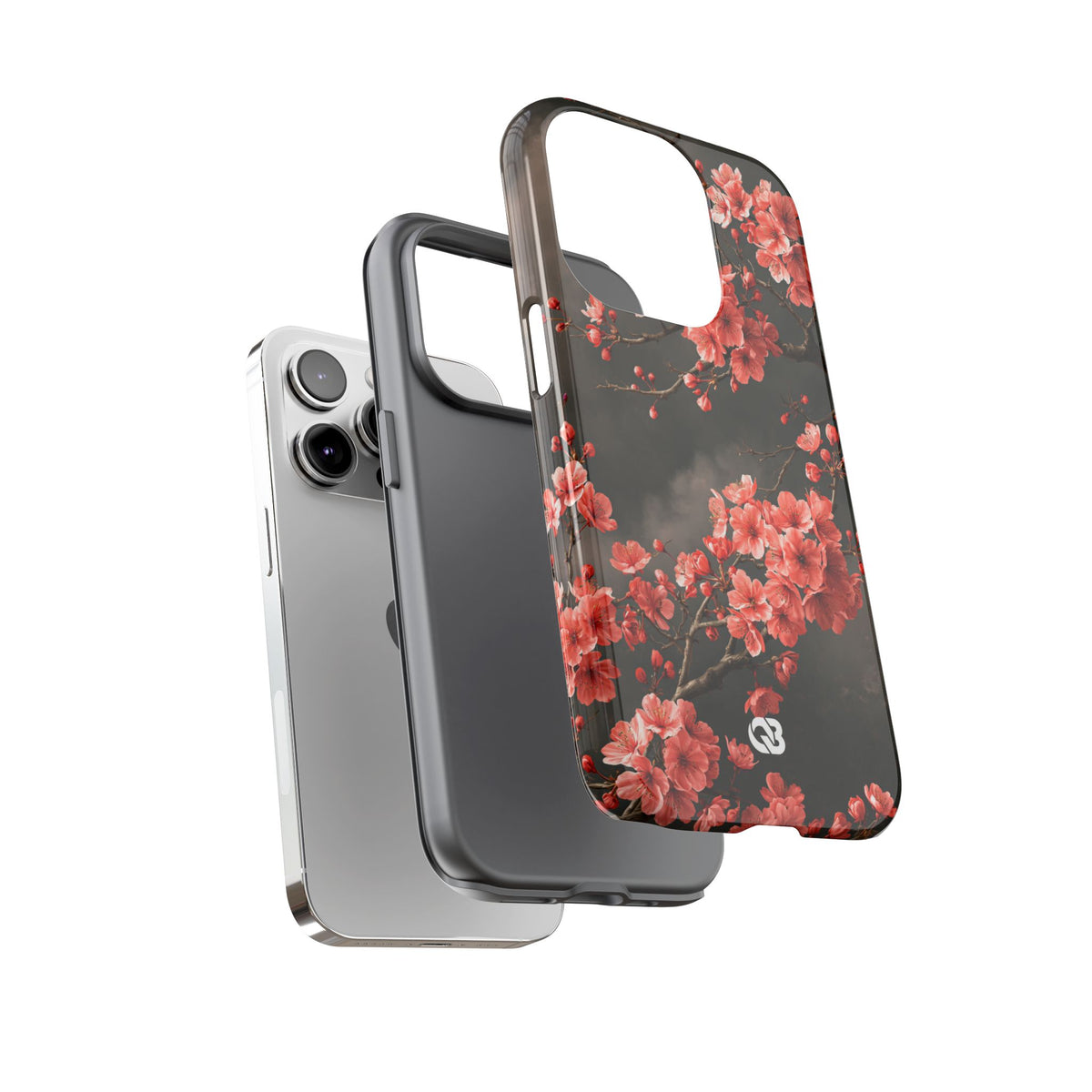 Dark Sakura Nocturne · Tough Phone Case for iPhone · Black