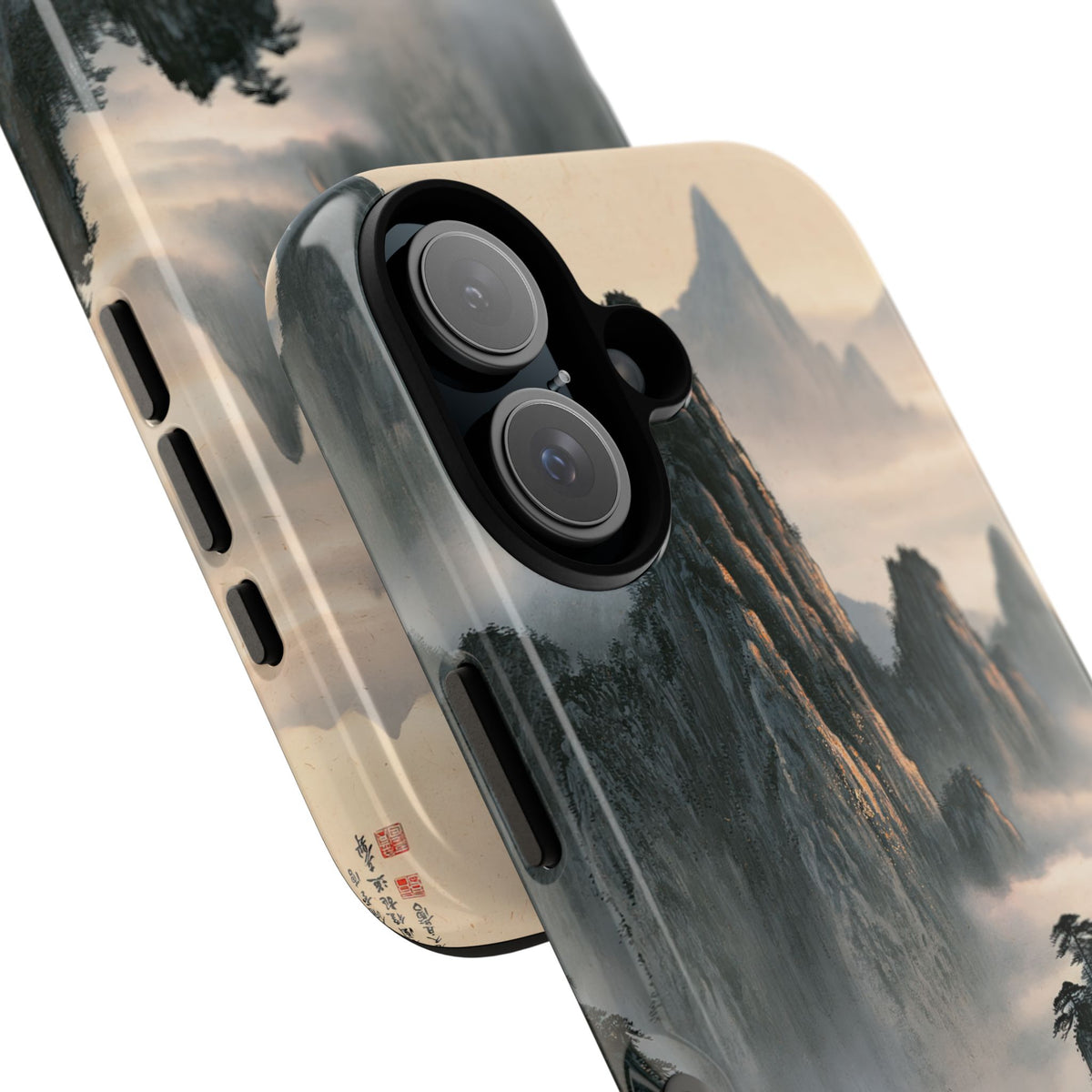 Sacred Mountain Mist · Tough Phone Case for iPhone · Beige