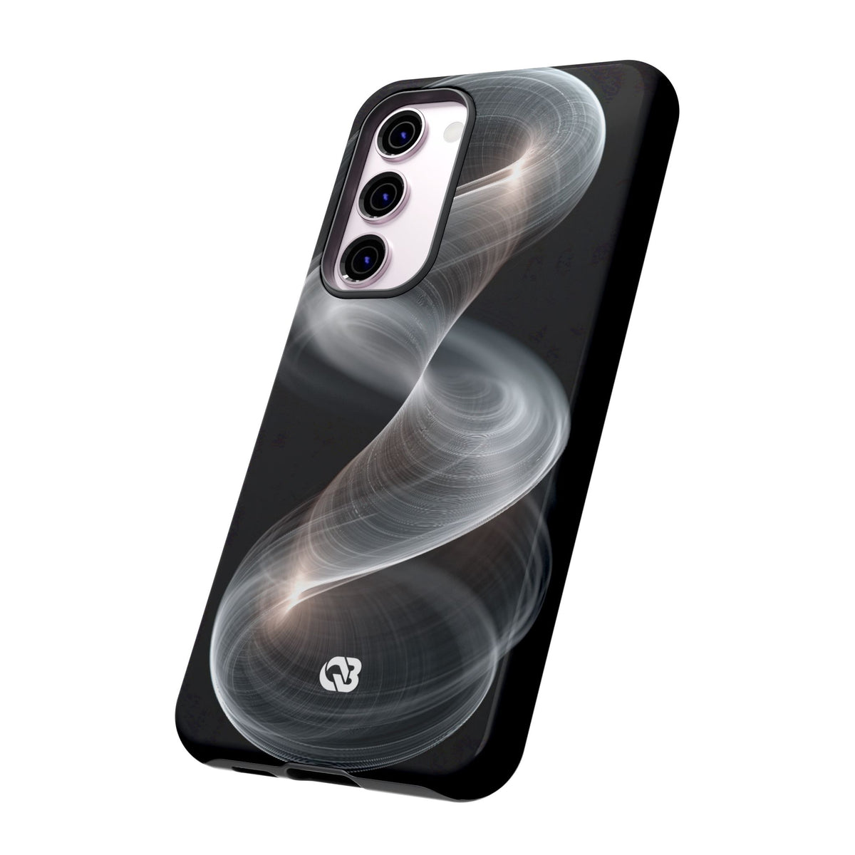 Luminous Vortex · Tough Phone Case for Samsung · Black