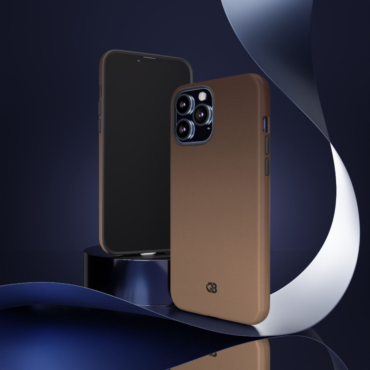 Umber Fade · Tough Phone Case for iPhone · Brown