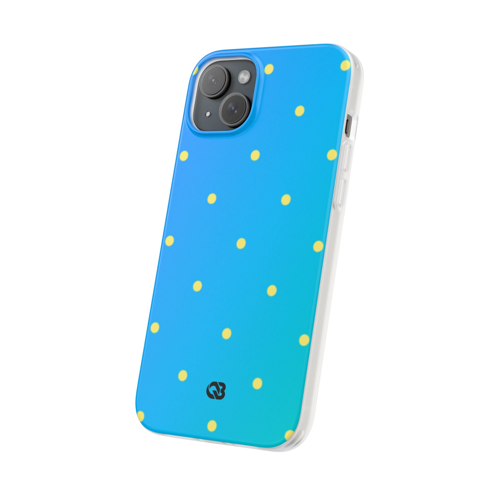 Cyan Sun Dots · Soft
