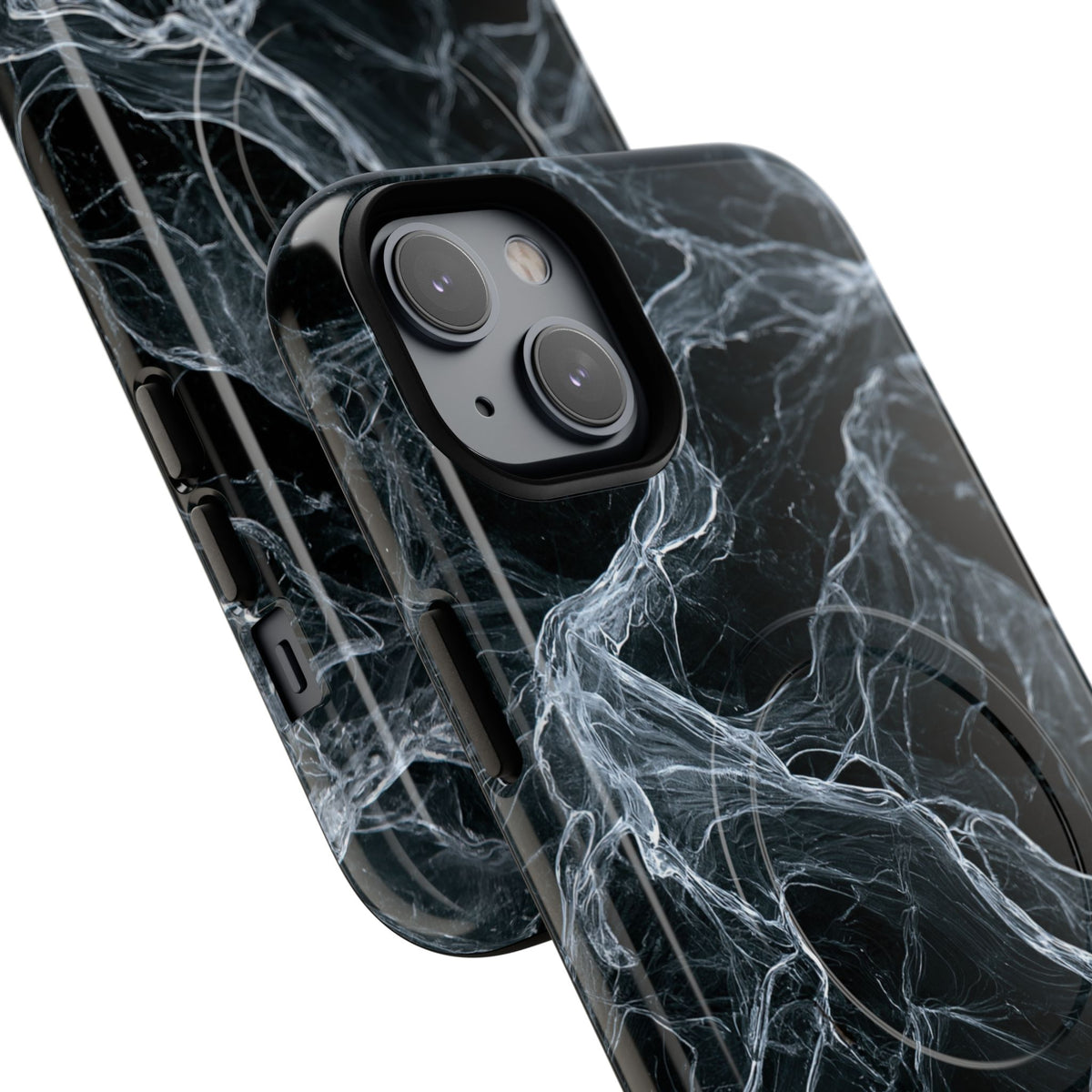 Arctic Gossamer · Tough 2.0 Magnetic Phone Case for iPhone · Black