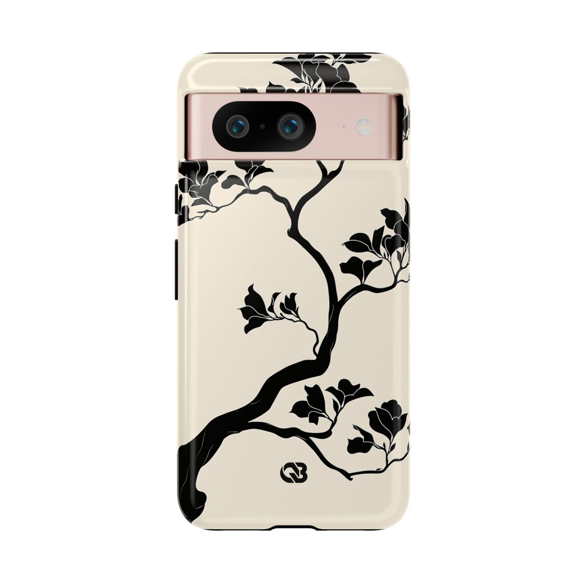 Ebony Magnolia · Tough Phone Case for Pixel · Beige