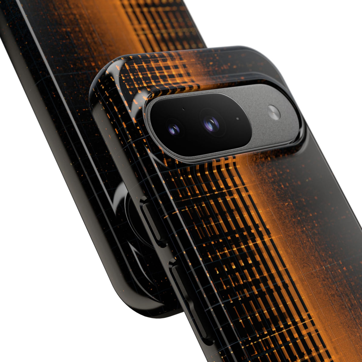 Amber Frequency · Tough Phone Case for Pixel · Orange