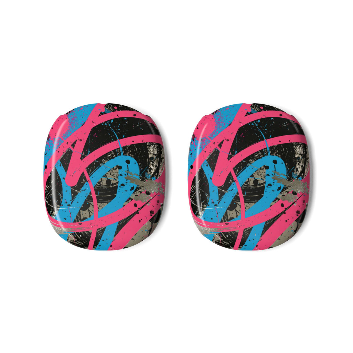 Cyber Splatter Flow · Hard Case for AirPods Max · Pink