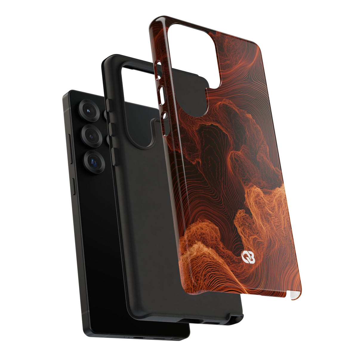 Amber Filament · Tough Phone Case for Samsung · Orange