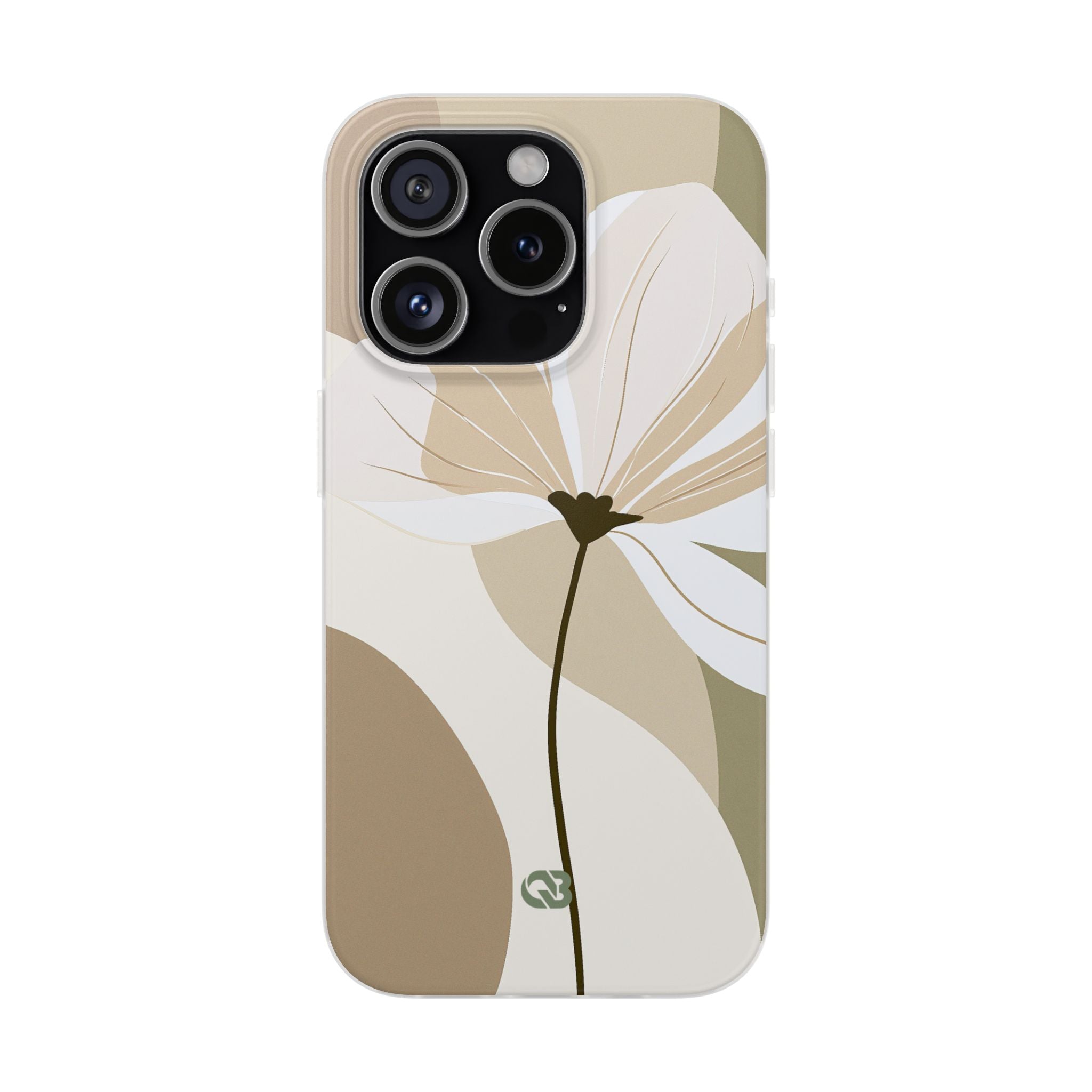 Beige Lite Phone Case for iPhone - Sage Linen Magnolia