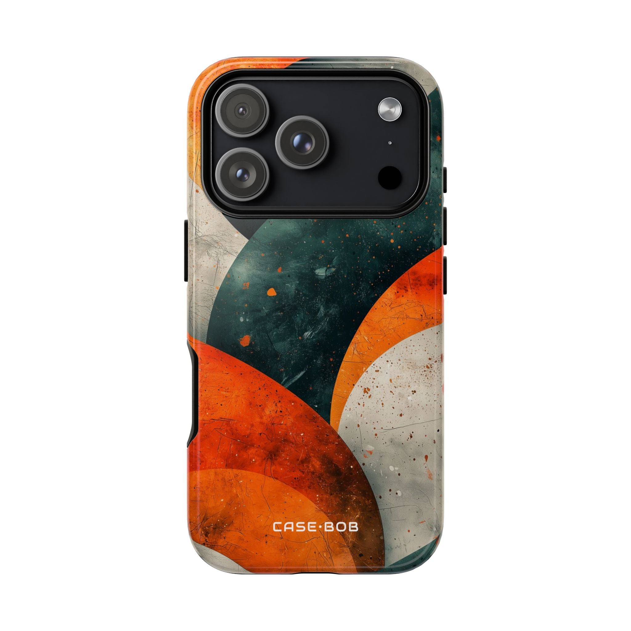 Crimson Wave iPhone 17 Pro Case - Tough - CASE•BOB