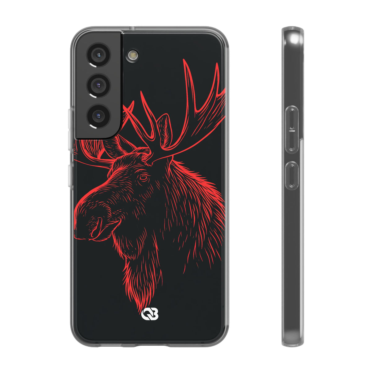 Nordic Elk · Lite Phone Case for Samsung · Black