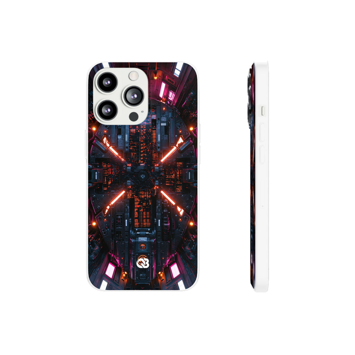 Cybernetic Reactor Core · Lite Phone Case for iPhone · Black
