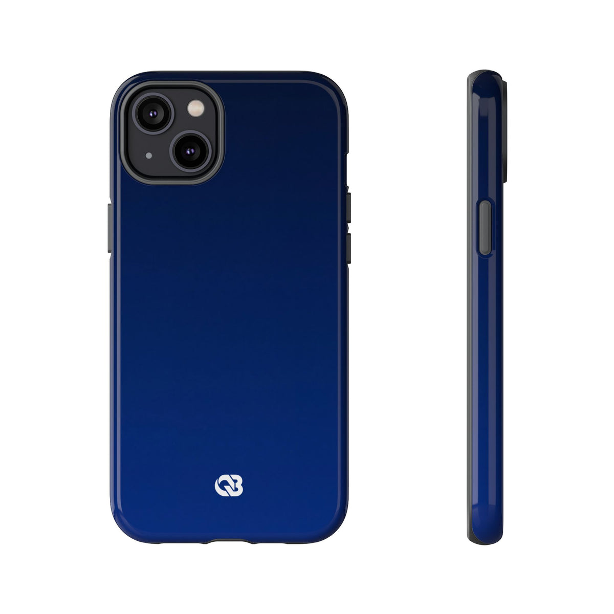 Blue Tough Phone Case for iPhone - Midnight Cobalt Fade