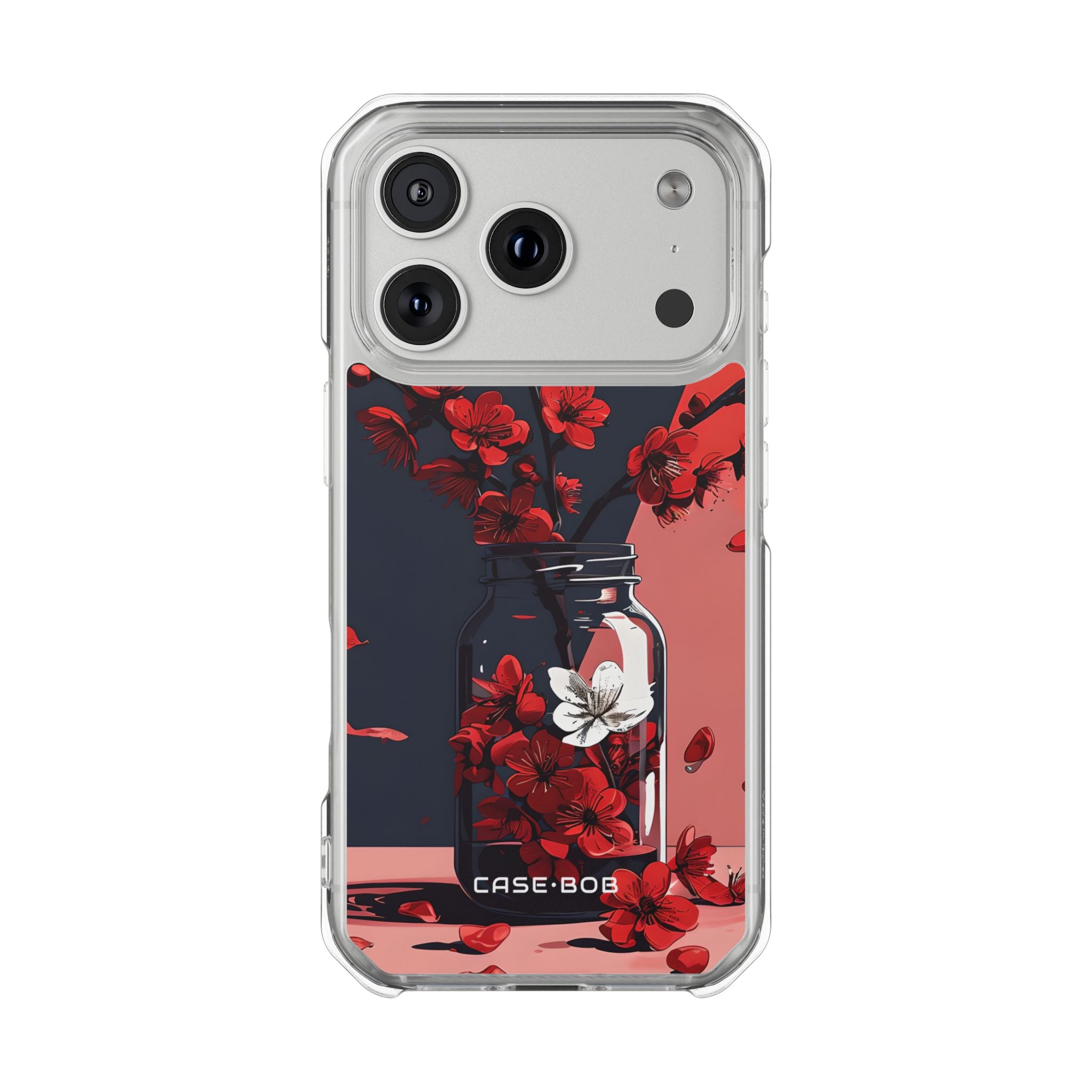 Cherry Blossom Jar iPhone 17 Pro Case - Impact