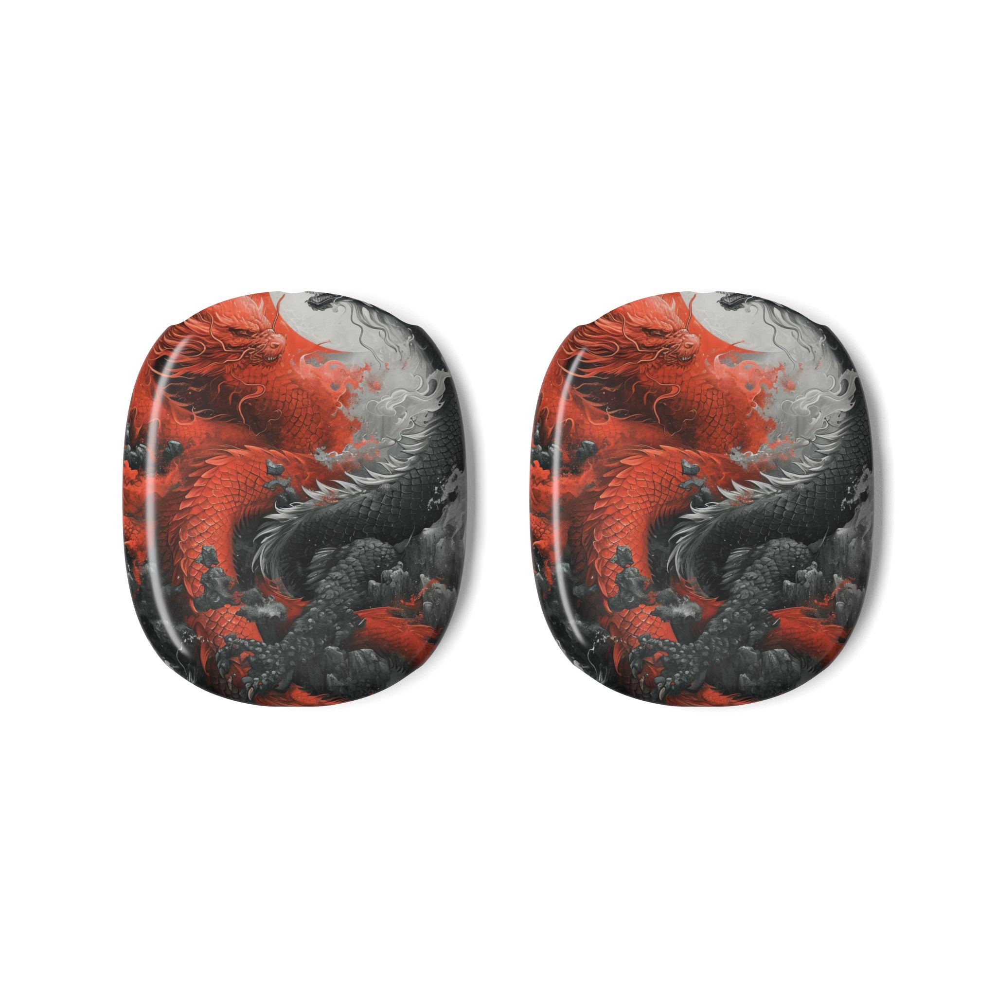 Twin Dragons Dance - AirPod Max Case