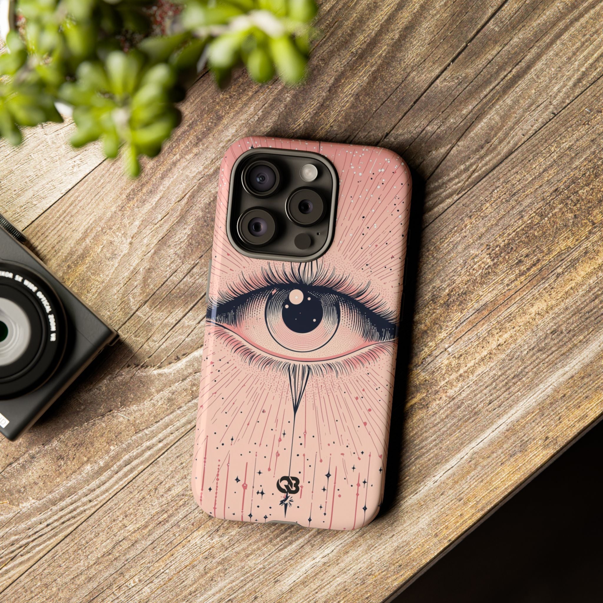 Obsidian Cosmic Gaze · Tough Phone Case for iPhone