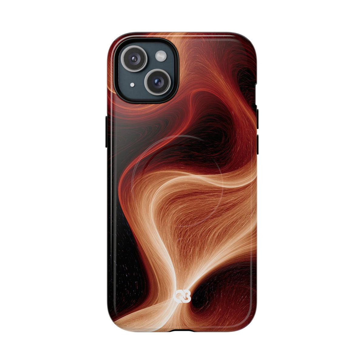 Solar Ember Flow · Tough 2.0 Magnetic Phone Case for iPhone · Orange
