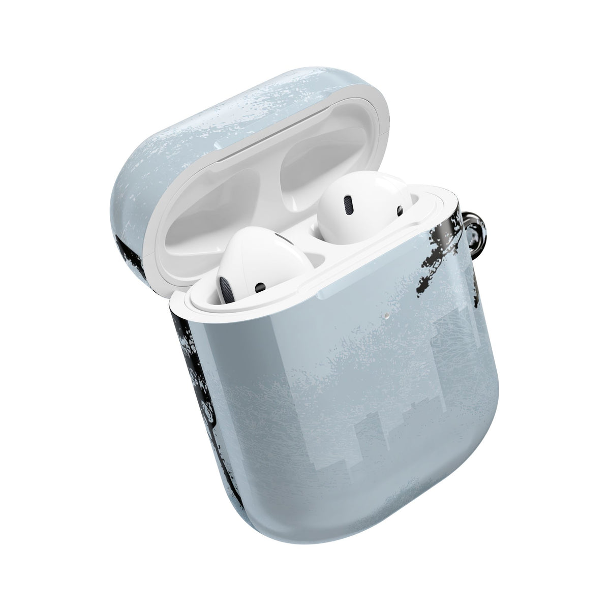 Misty Horizon · Hard Case for AirPods & AirPods Pro · Blue