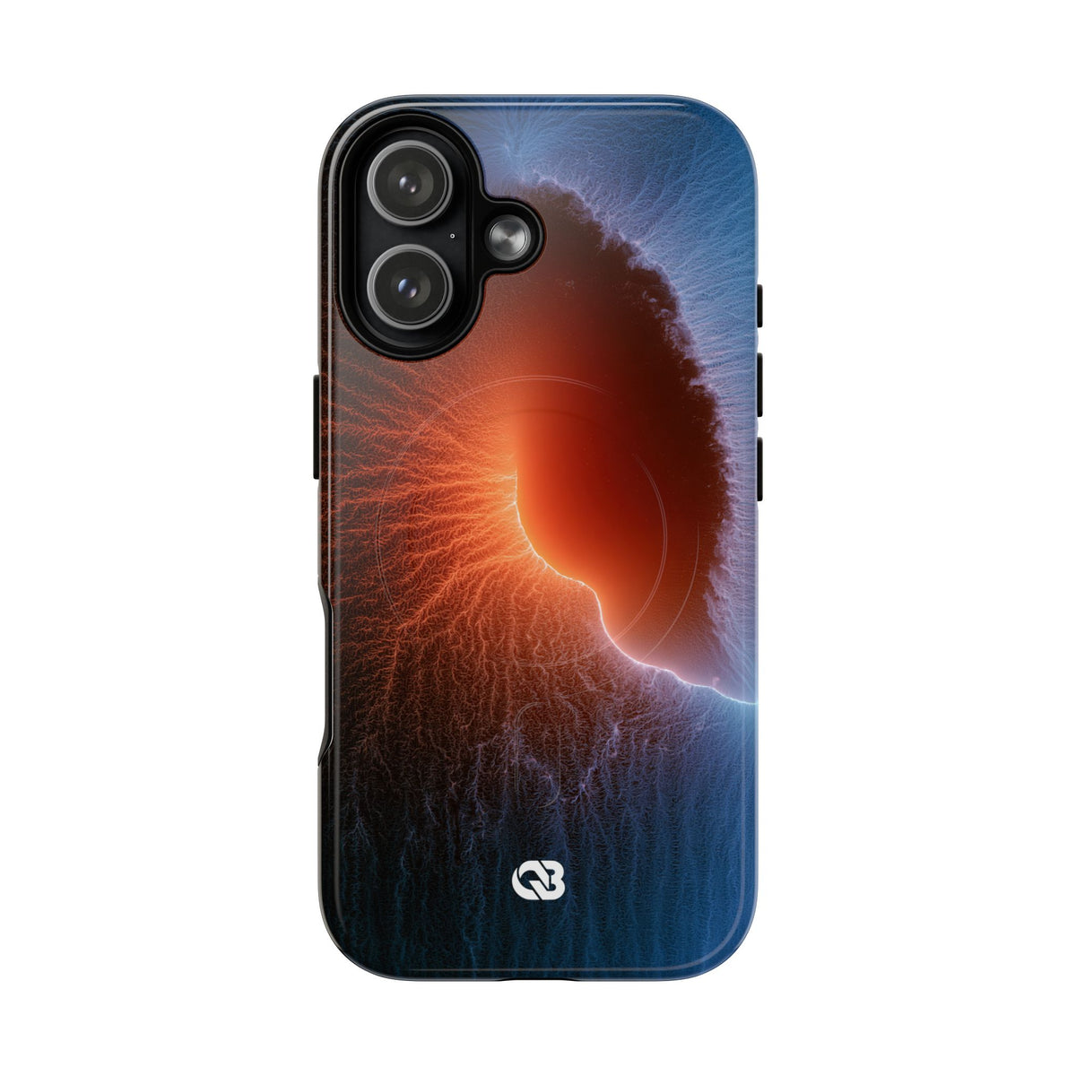 Thermal Aura Pulse · Tough 2.0 Magnetic Phone Case for iPhone · Blue