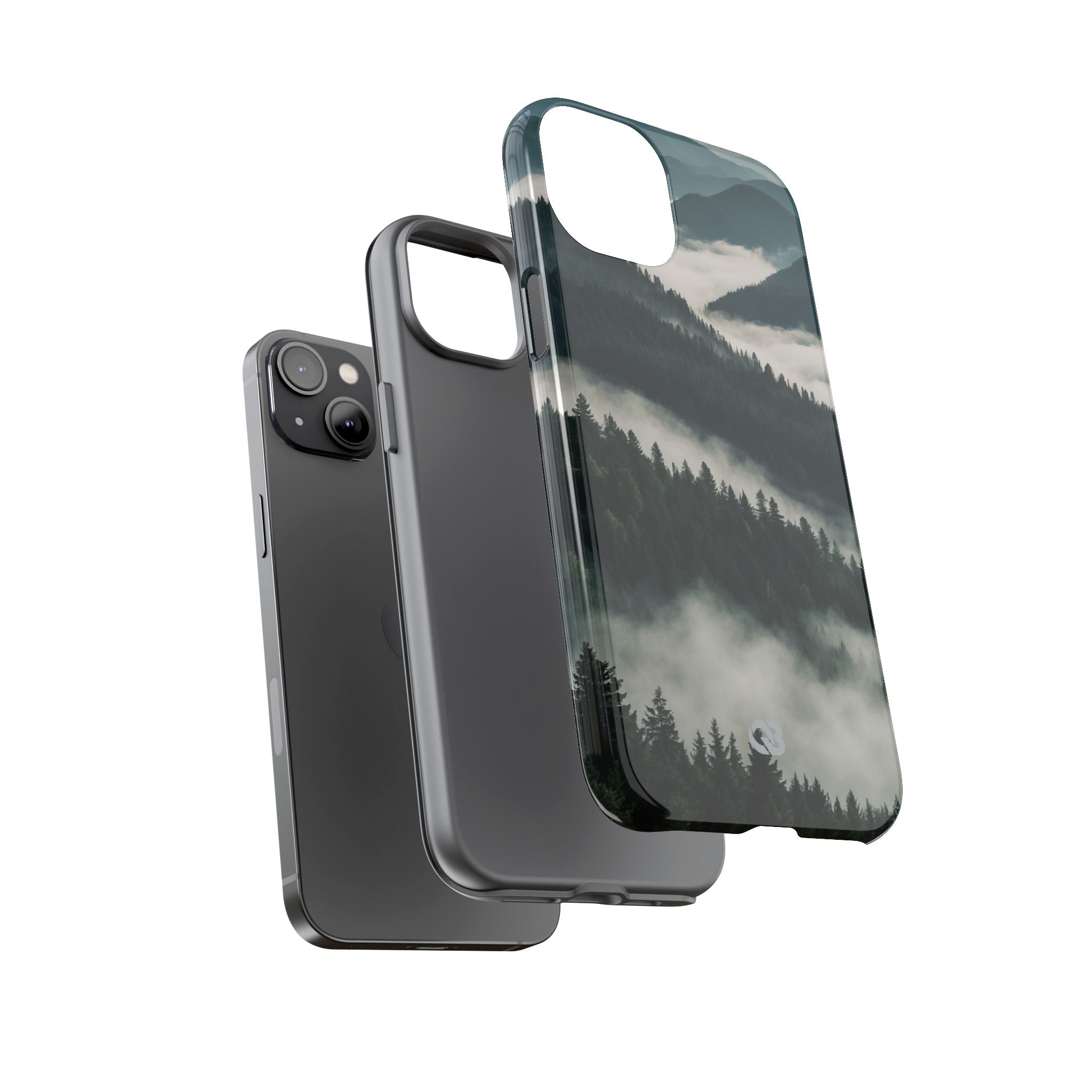 Misty Pine Peaks · Tough Phone Case for iPhone