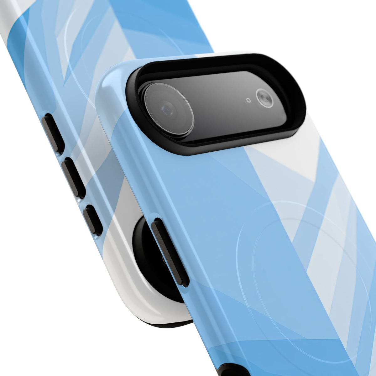 Blue Tough 2.0 Magsafe Phone Case for iPhone - Arctic Glacial Ridge