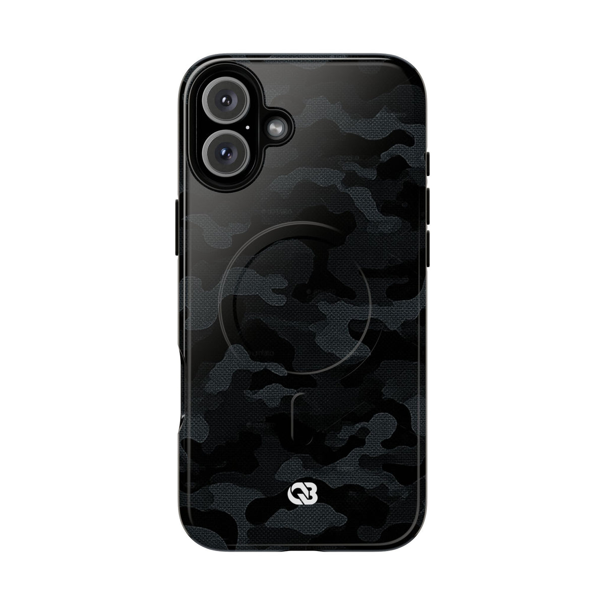 Blackout Urban Camo · Tough 2.0 Magnetic Phone Case for iPhone · Black