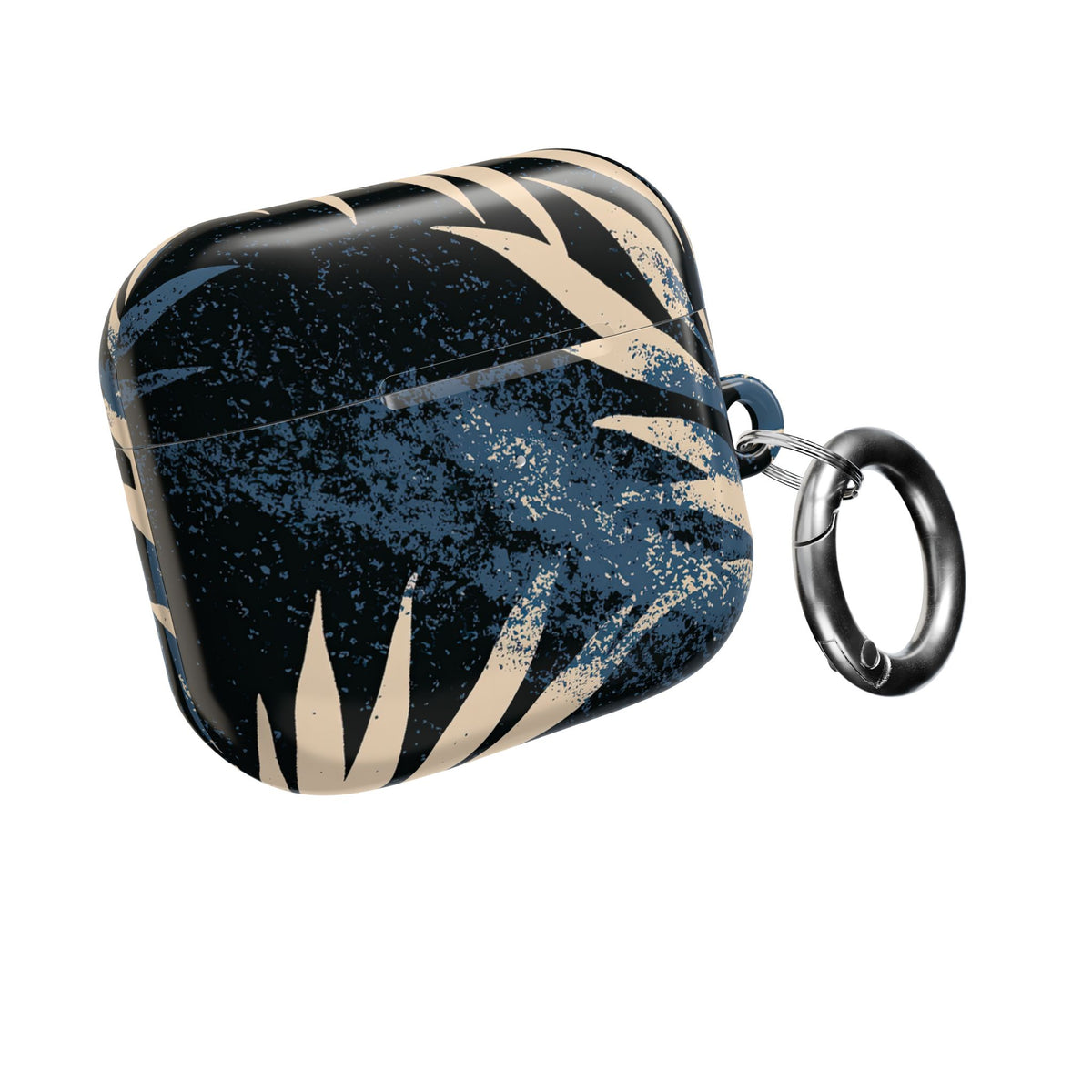 Indigo Palm Horizon · Hard Case for AirPods & AirPods Pro · Blue