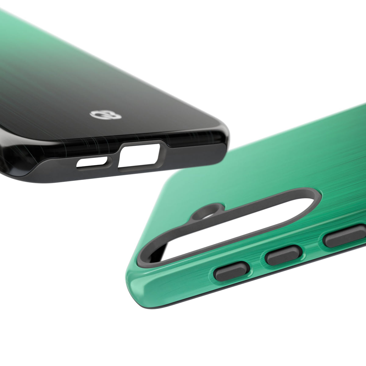 Emerald Cascade · Tough Phone Case for Samsung · Green