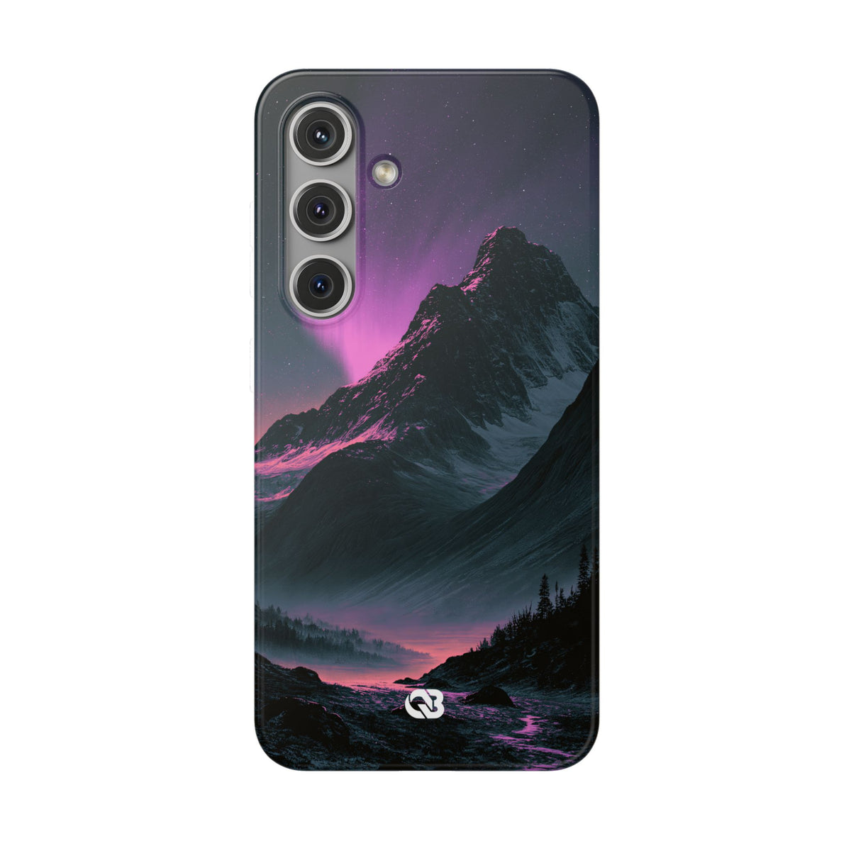 Arctic Aurora Summit · Lite Phone Case for Samsung · Black