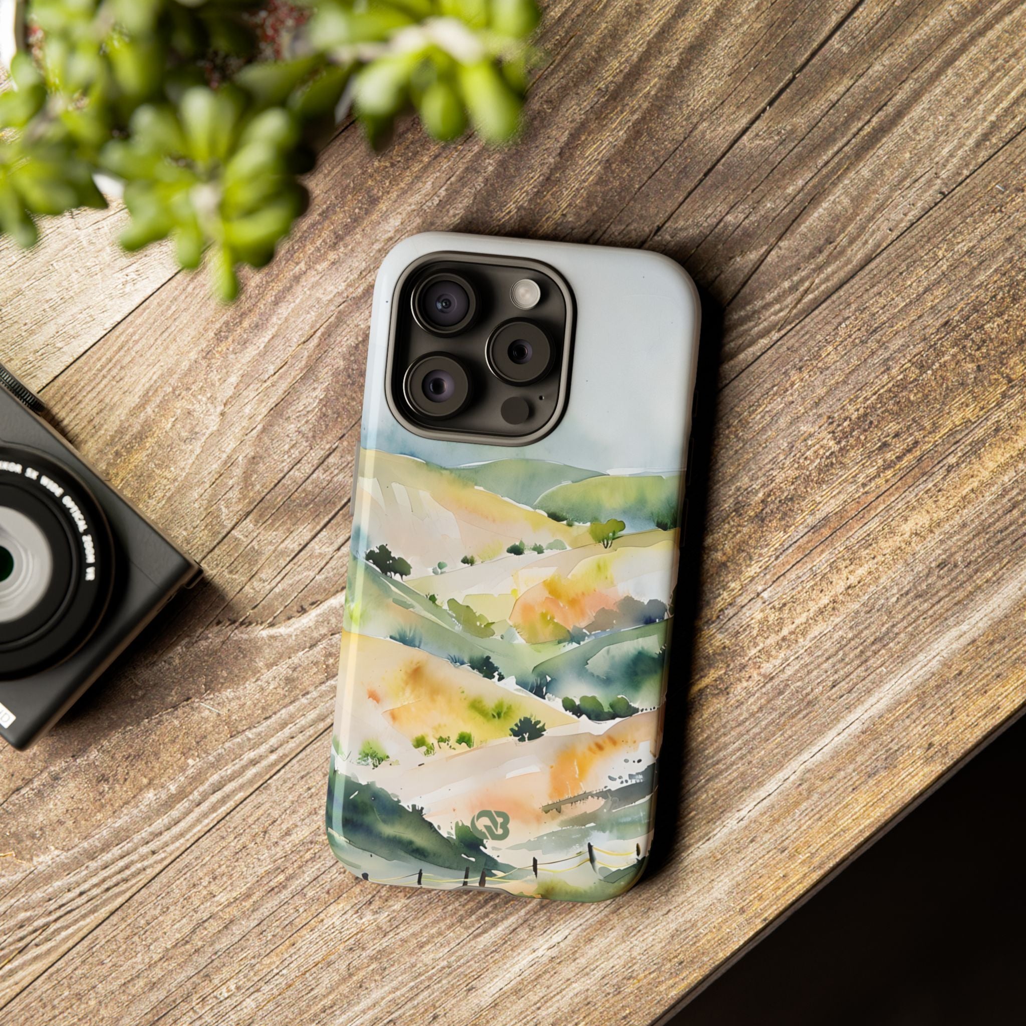 Verdant Mist Valleys · Tough Phone Case for iPhone