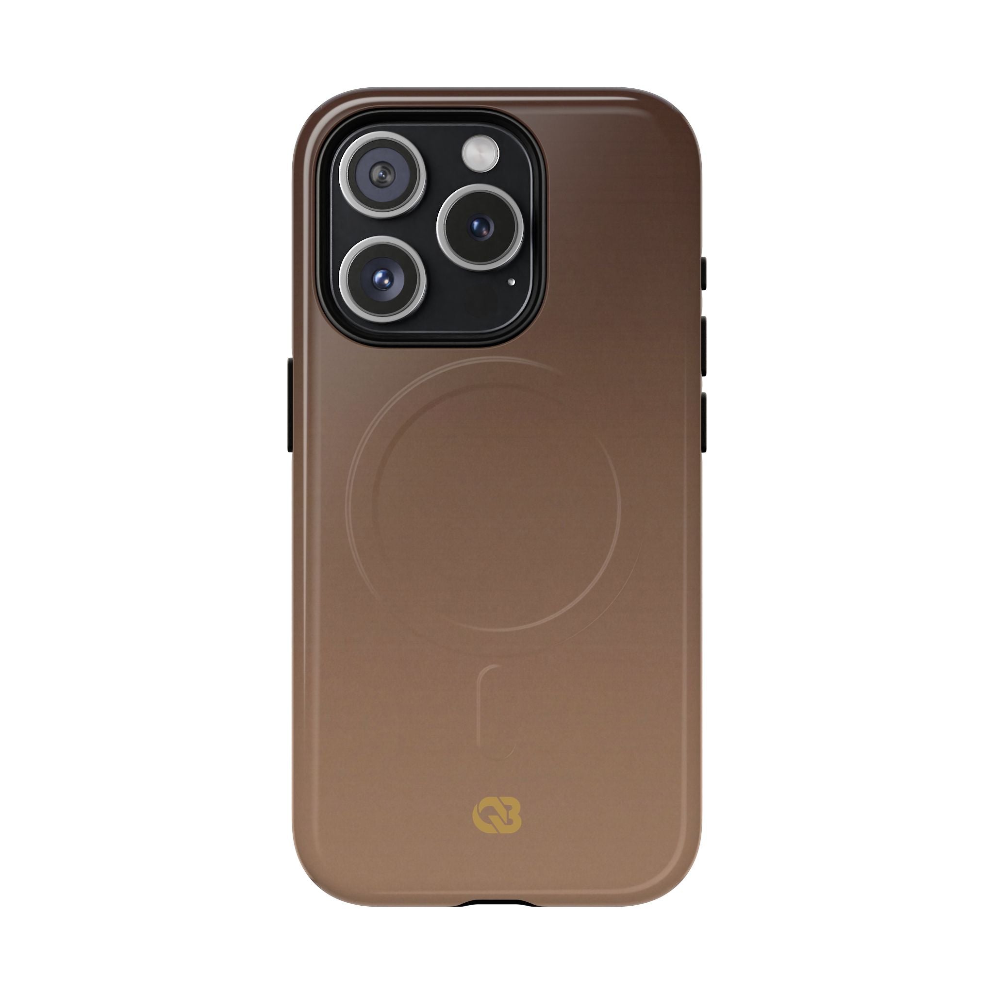 Brown Tough 2.0 Magsafe Phone Case for iPhone - Smoked Caramel Fade