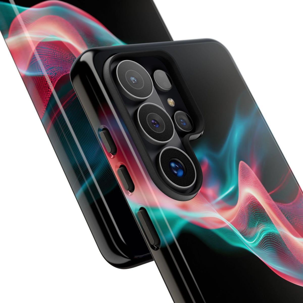 Digital Frequency · Tough Phone Case for Samsung · Black