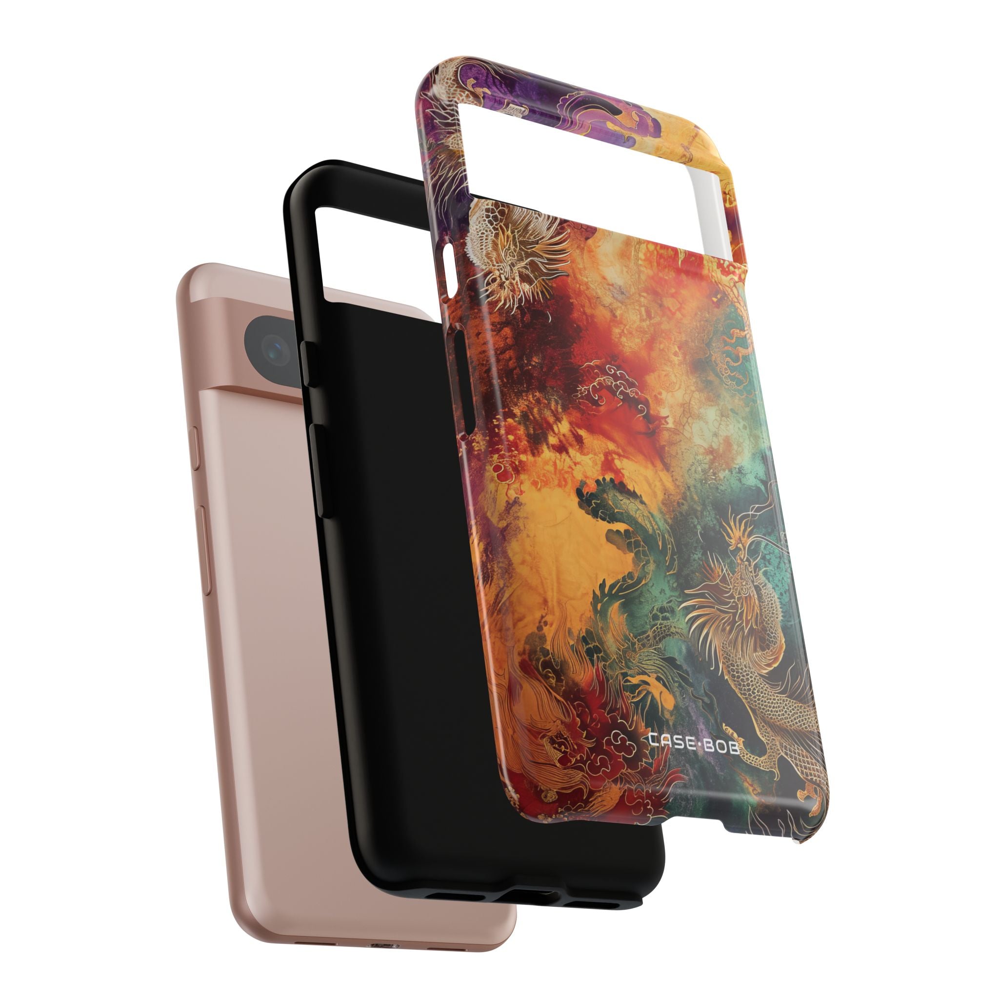 Dragon Ember Google Pixel 8 Case - Tough