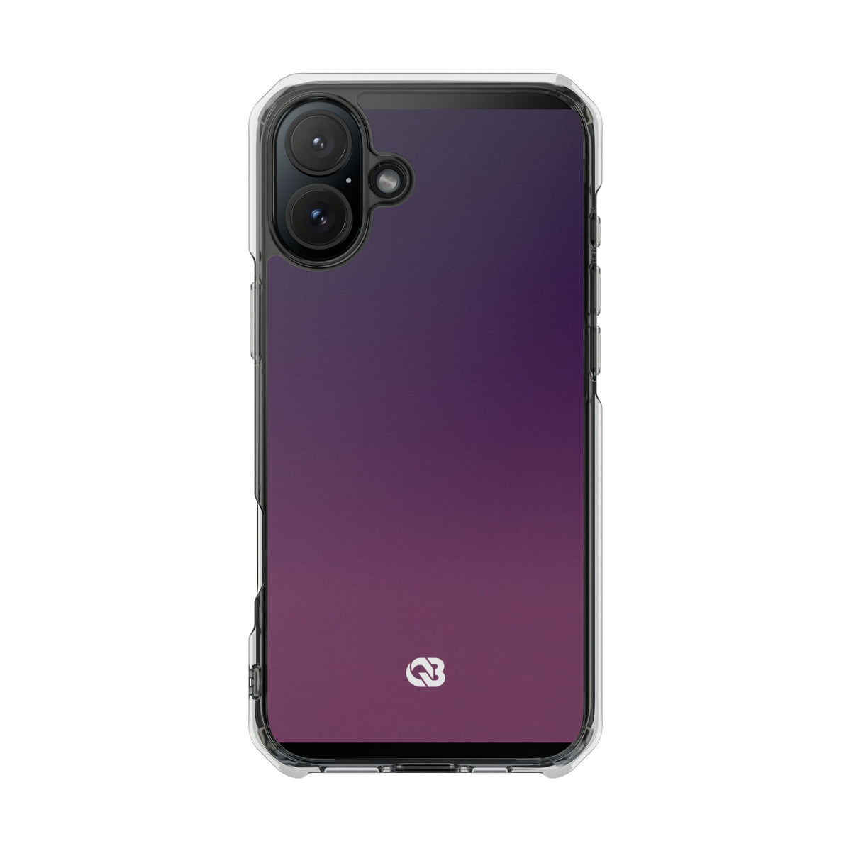 Velvet Dusk · Clear Impact Magnetic Phone Case for iPhone · Purple