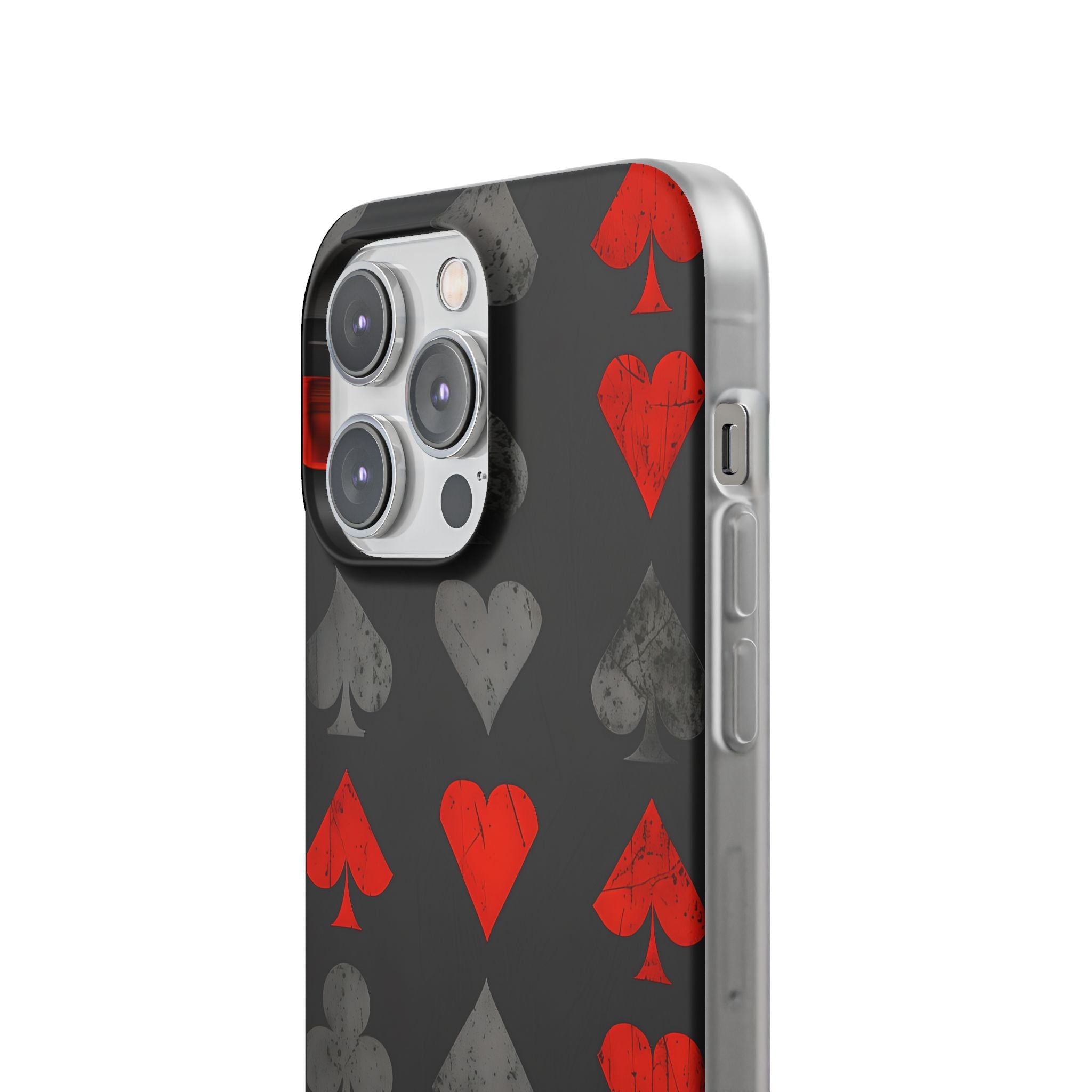 Crimson Ash Suits · Soft Custodia per iPhone