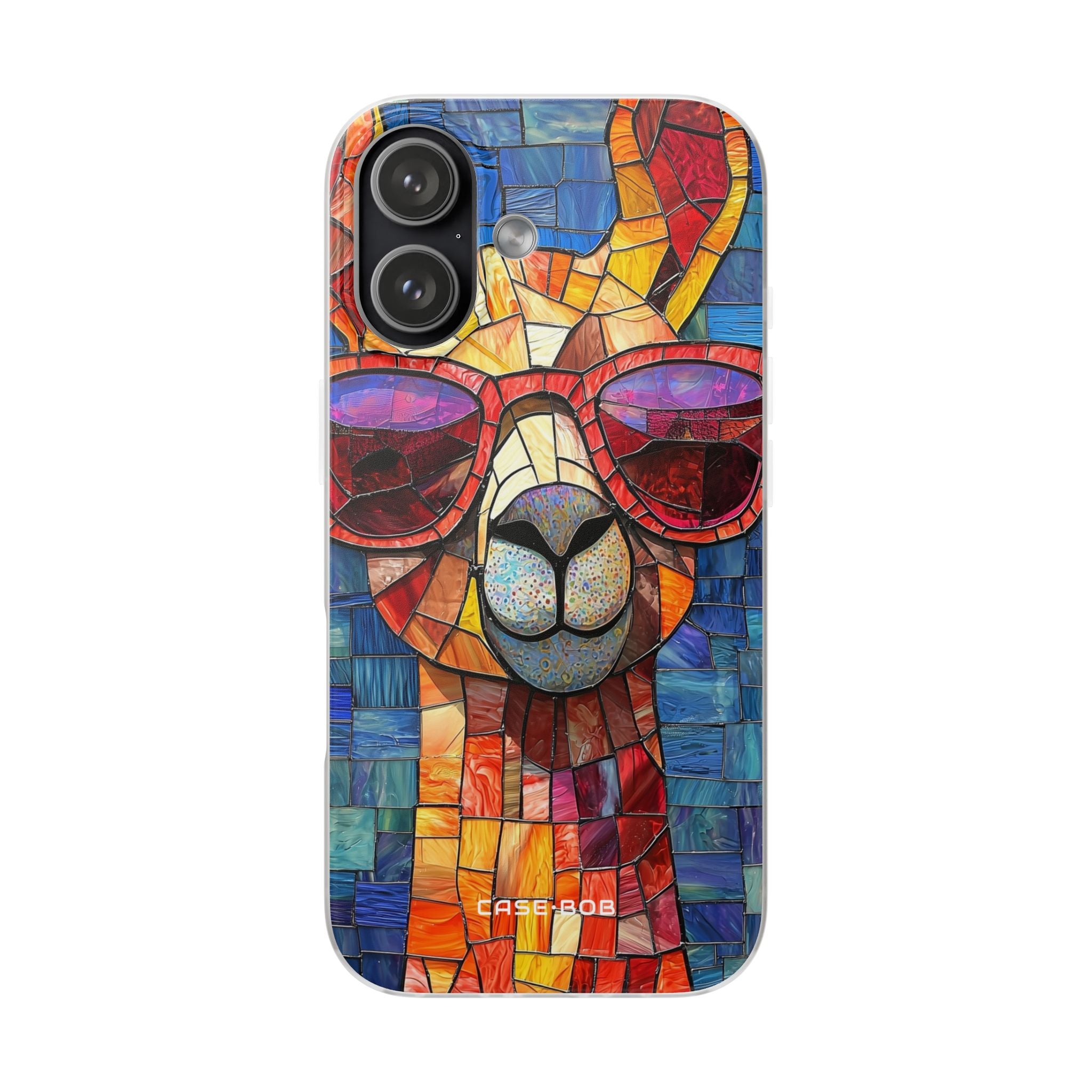 Llama Glow iPhone 17 Case - Soft - CASE•BOB