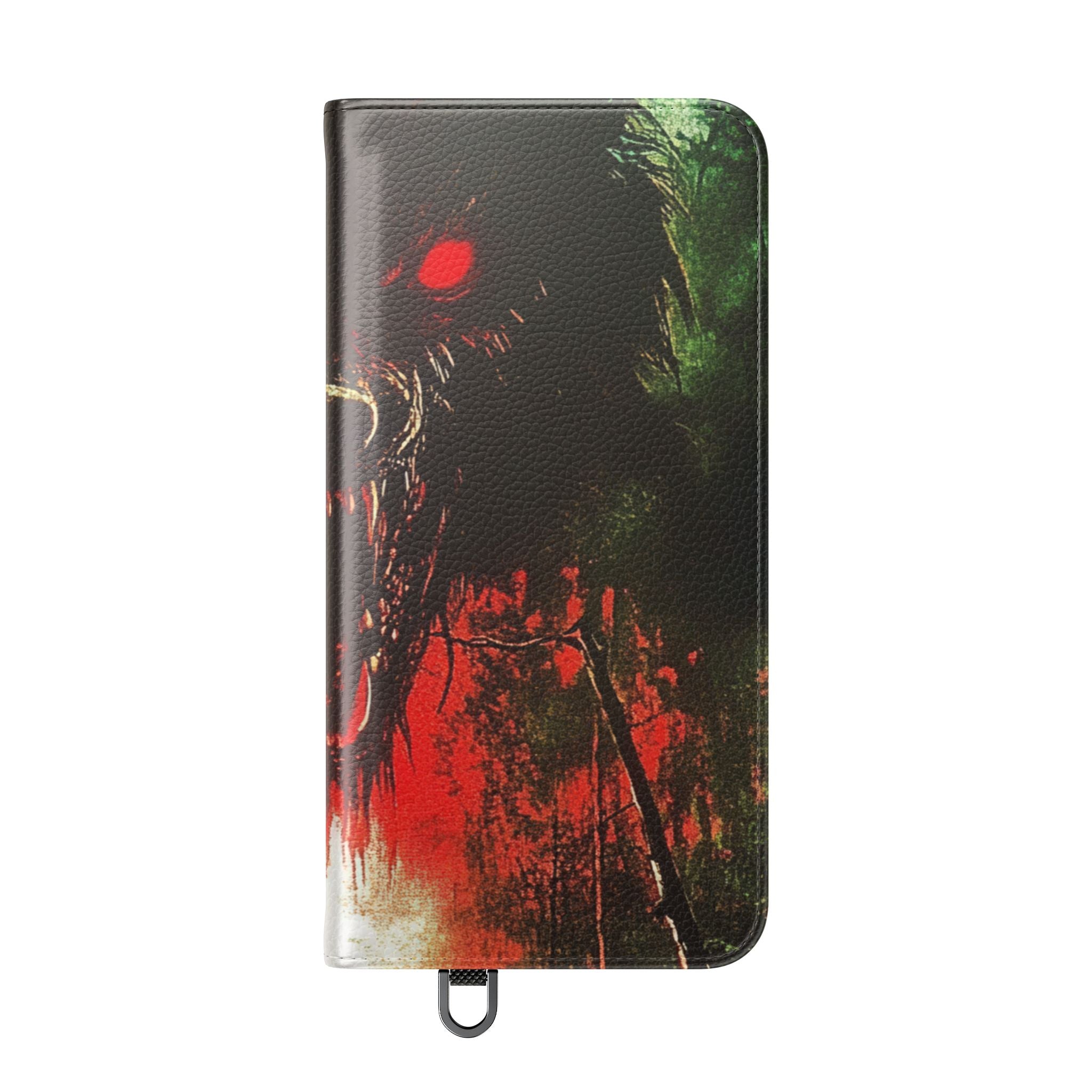 Wolf Moon Glare - Samsung S25+ Case - Wallet